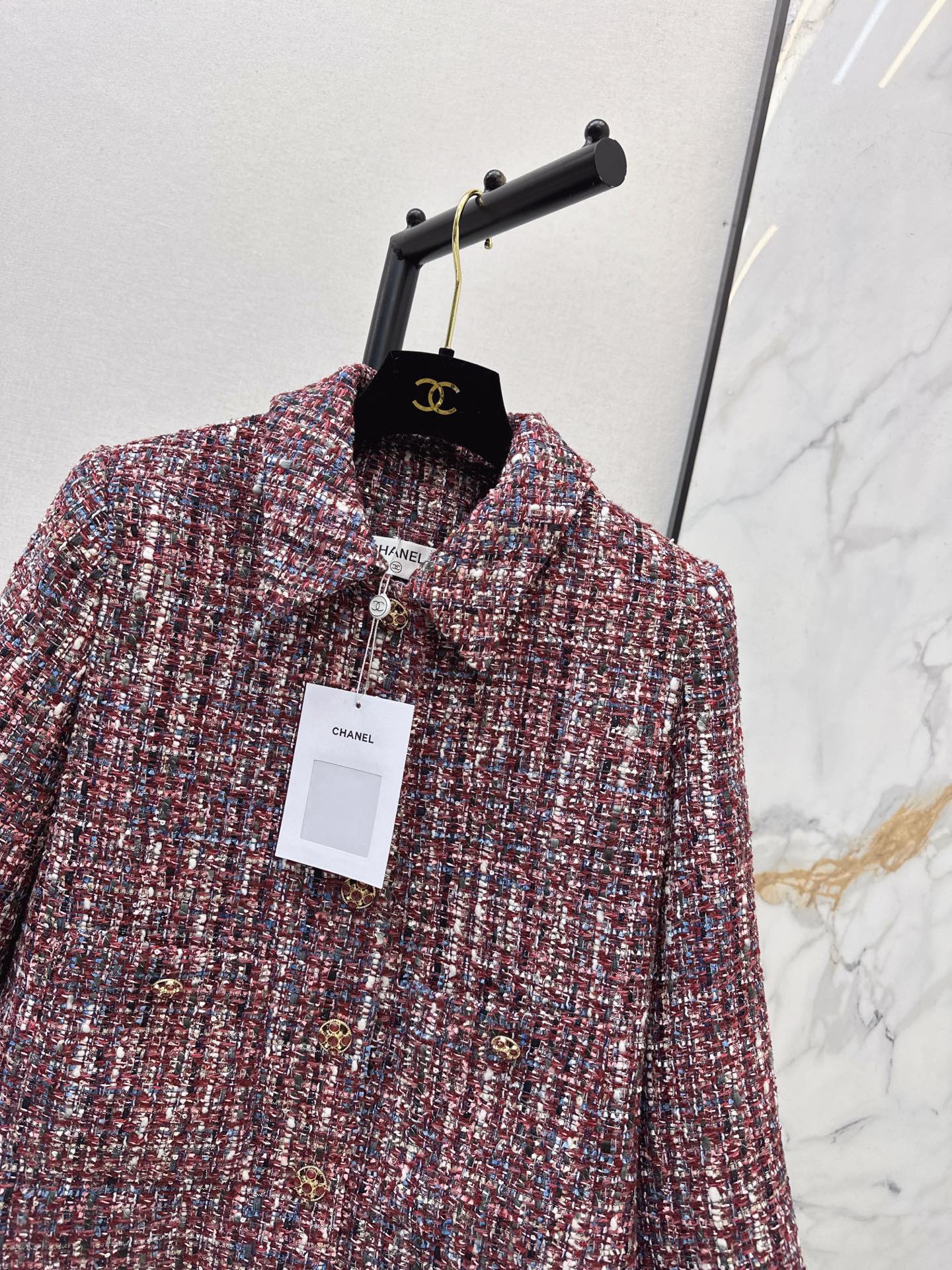 26SS tweed jacket