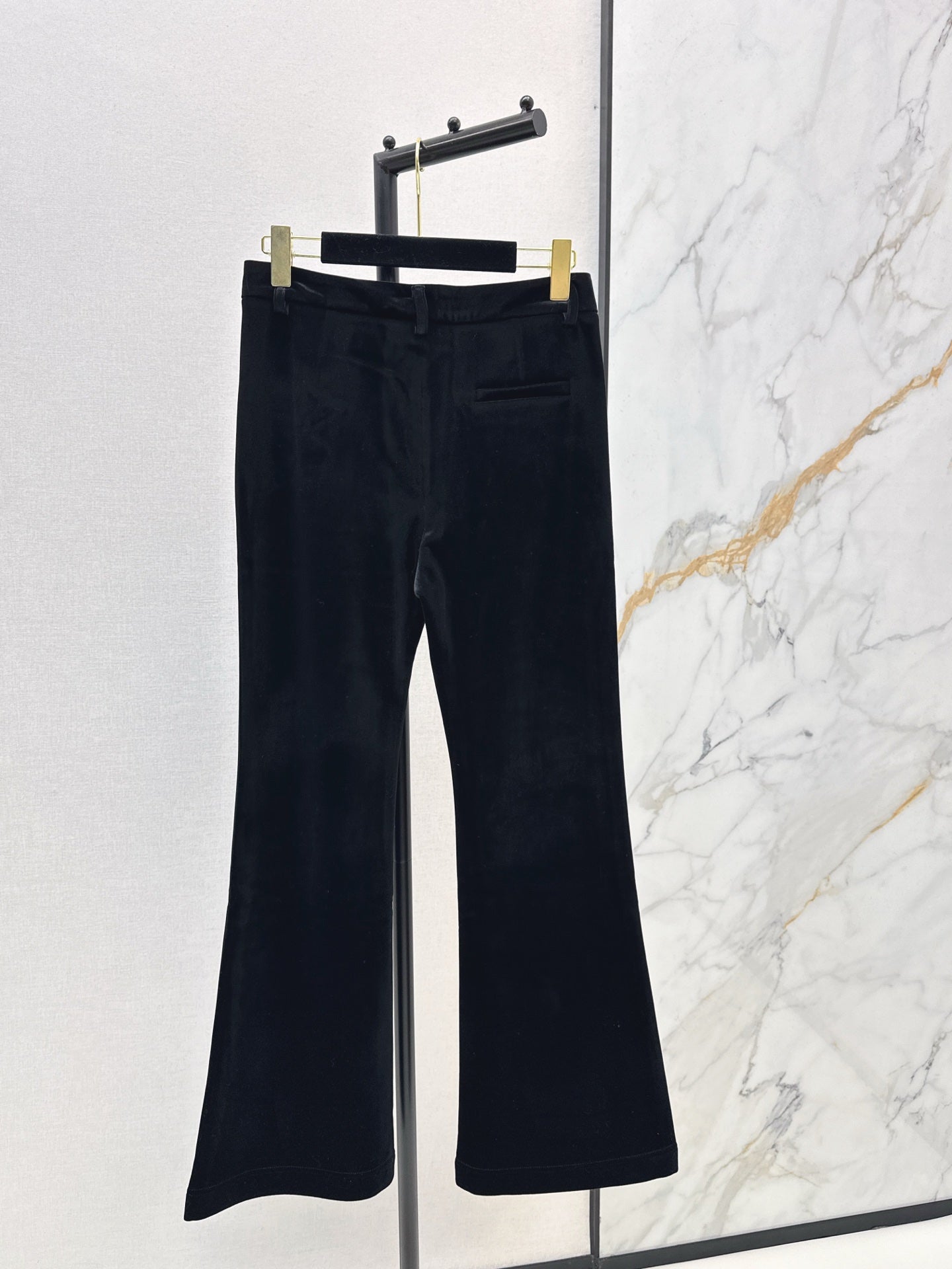 25FW velvet flared pants