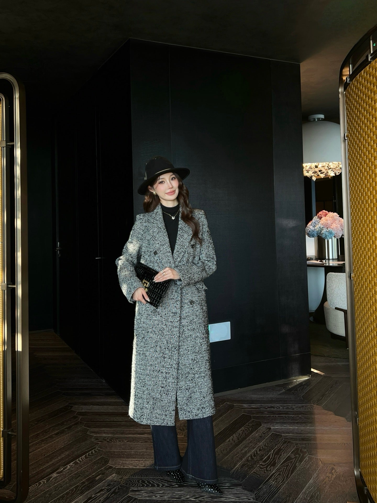 25FW tweed over coats