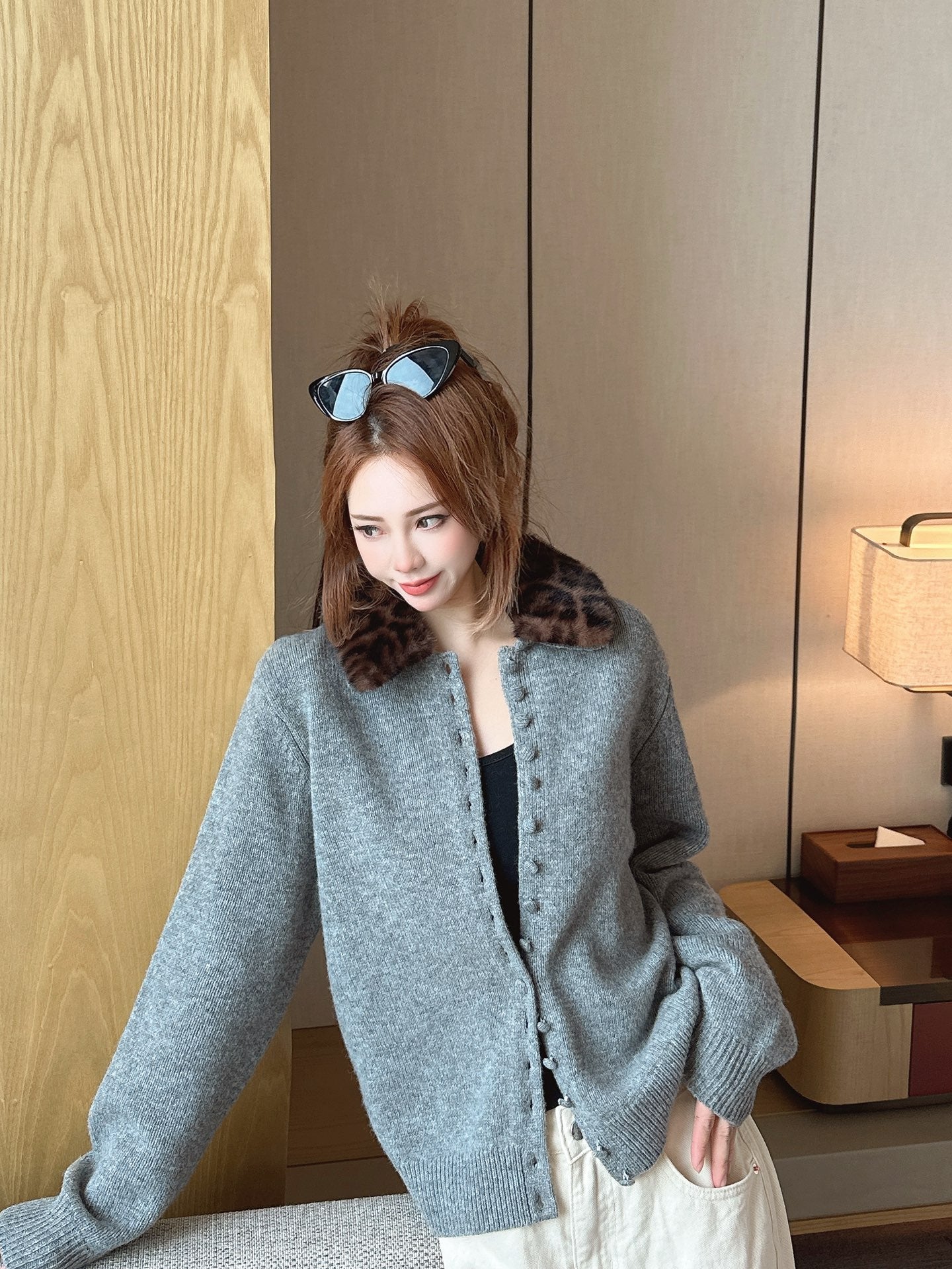 25FW  wool cardigan
