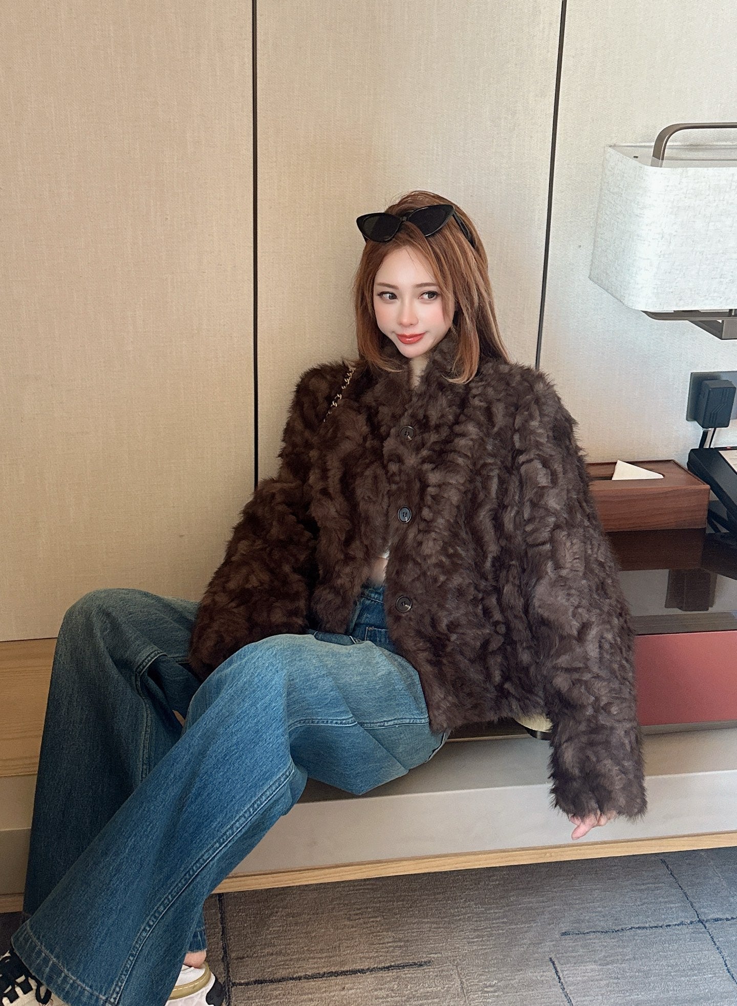 25FW  fur  jacket