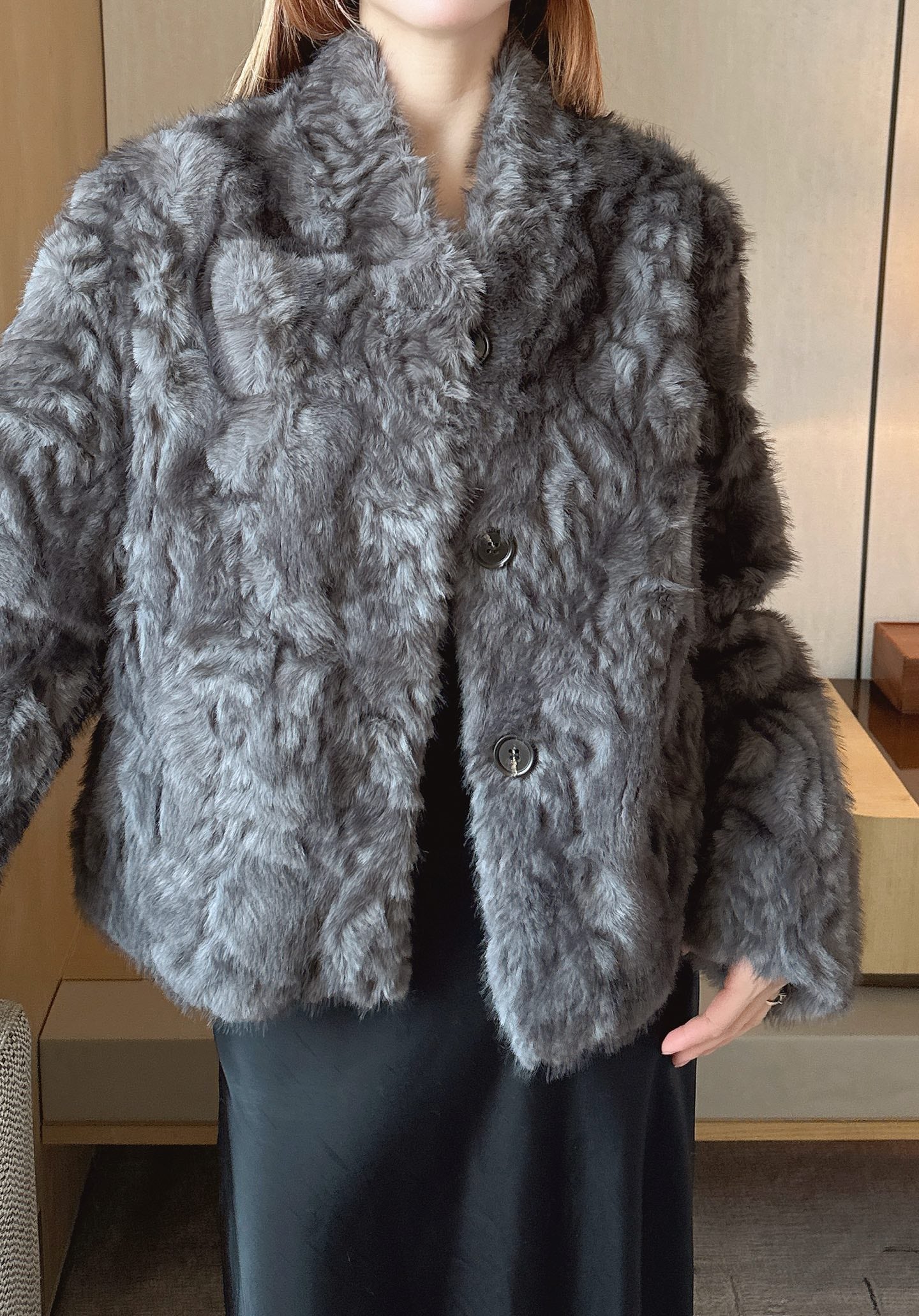 25FW  fur  jacket