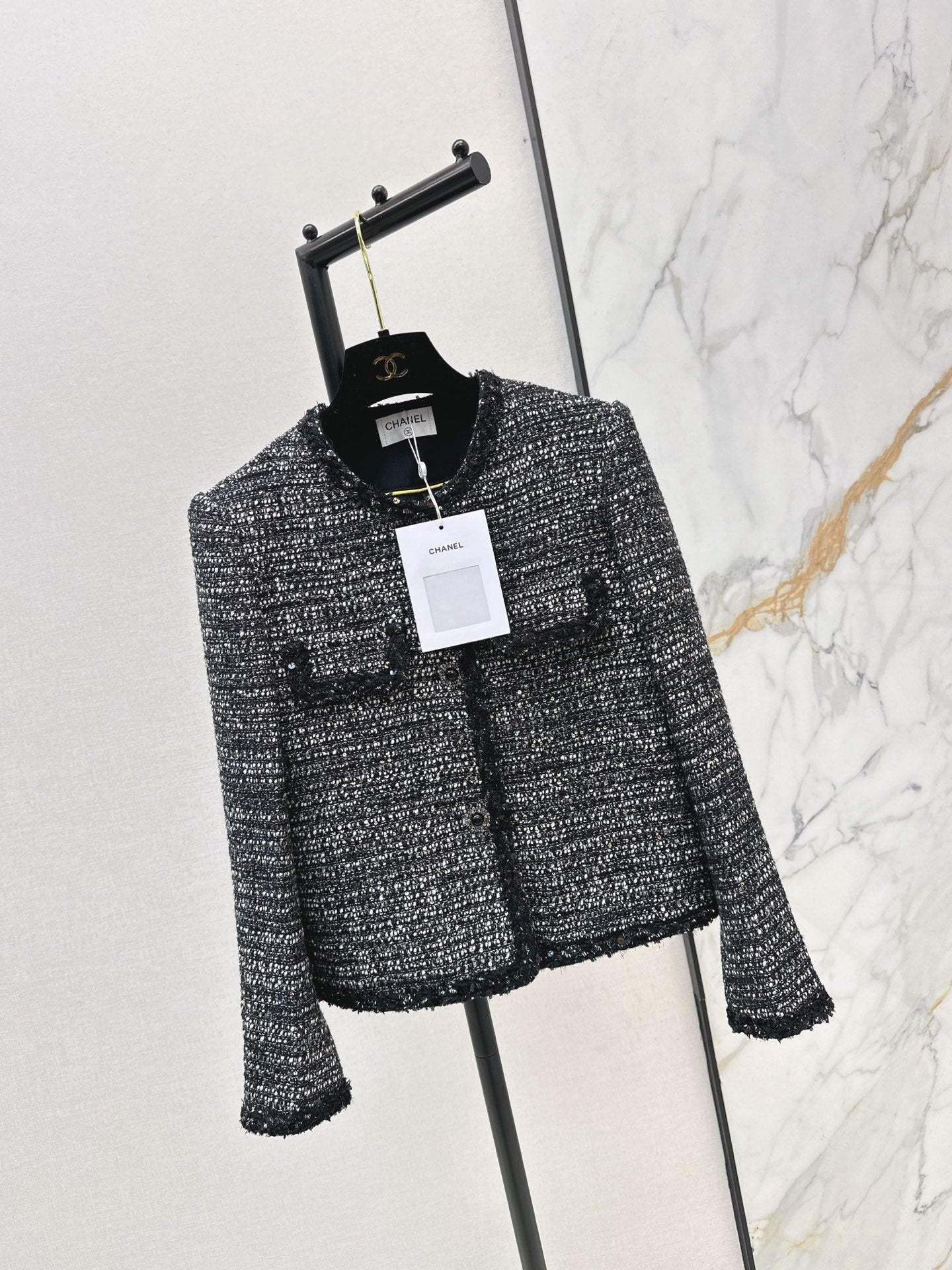 25FW  woven tweed jacket