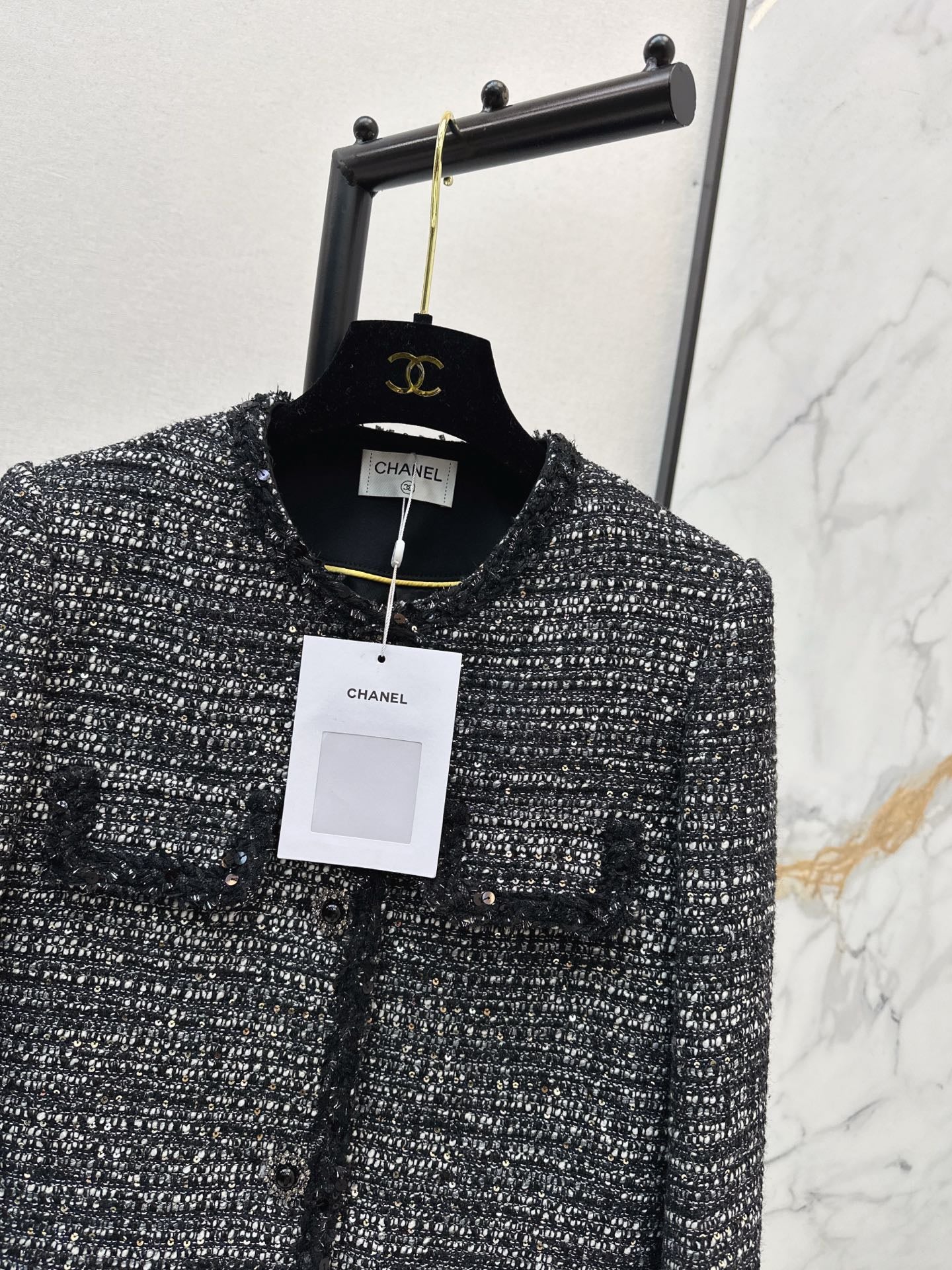 25FW  woven tweed jacket