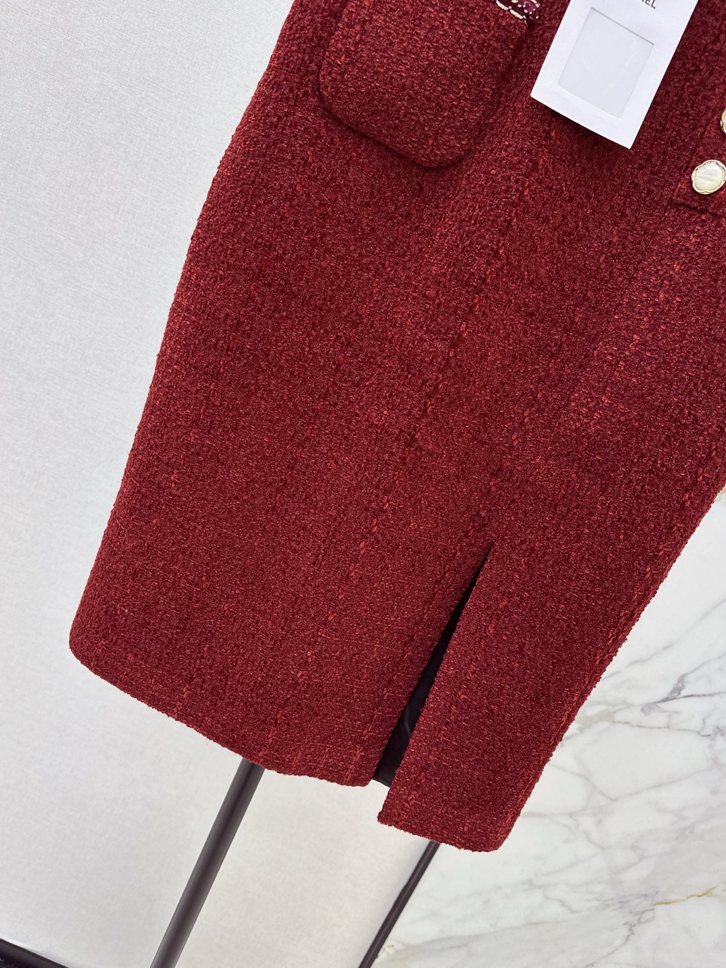 25FW  woven A-line skirt