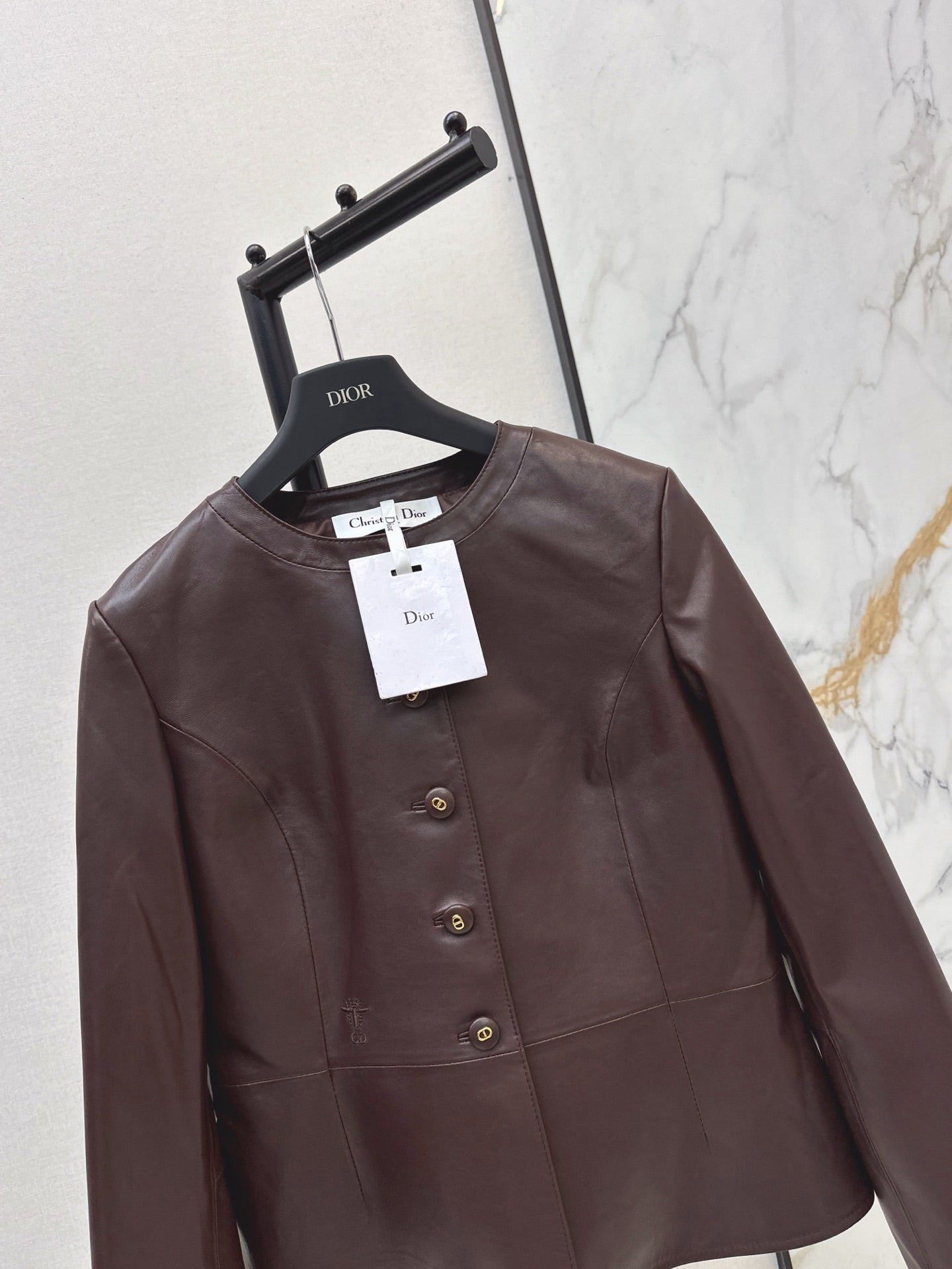25FW  leather jacket