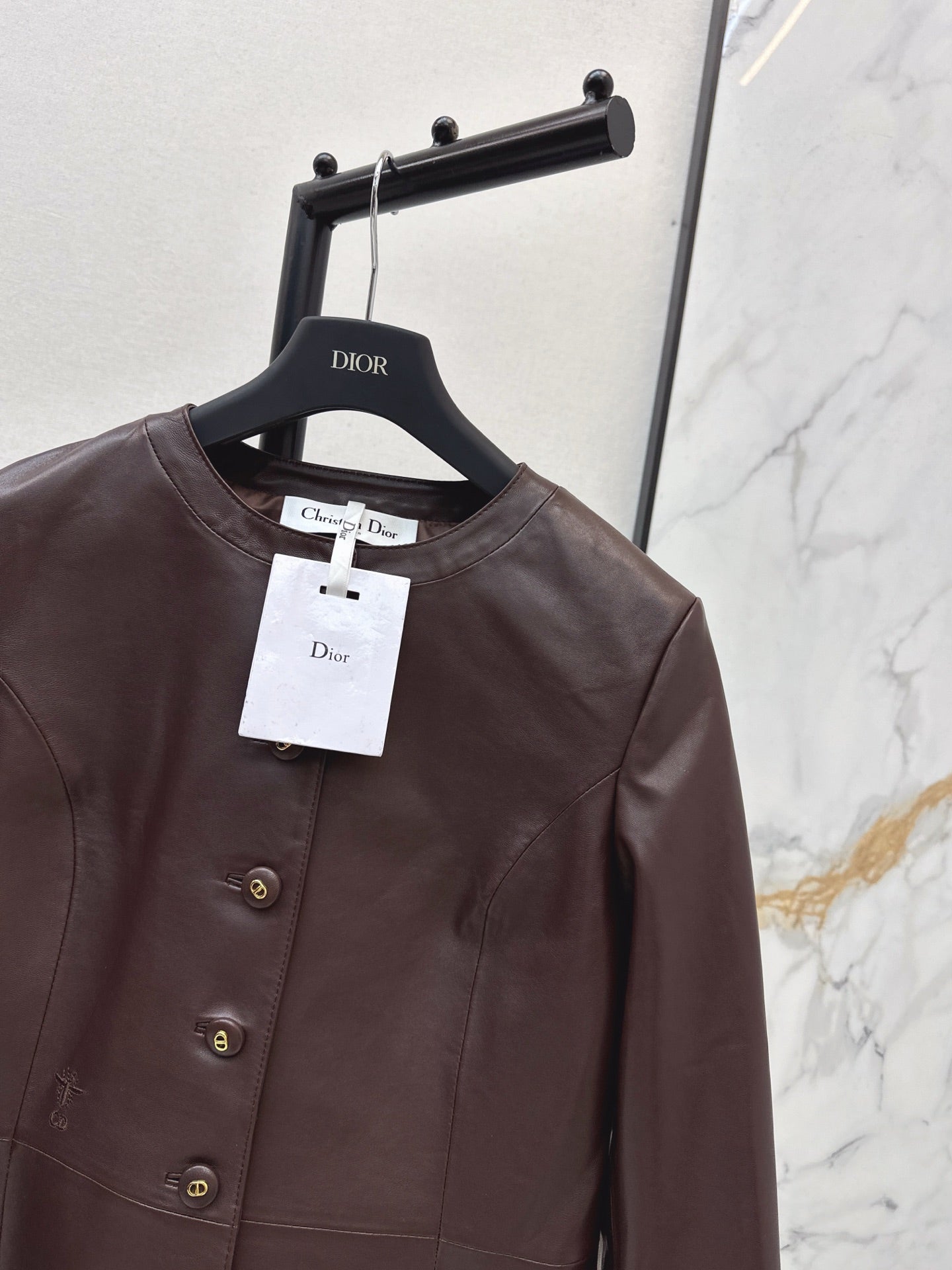 25FW  leather jacket
