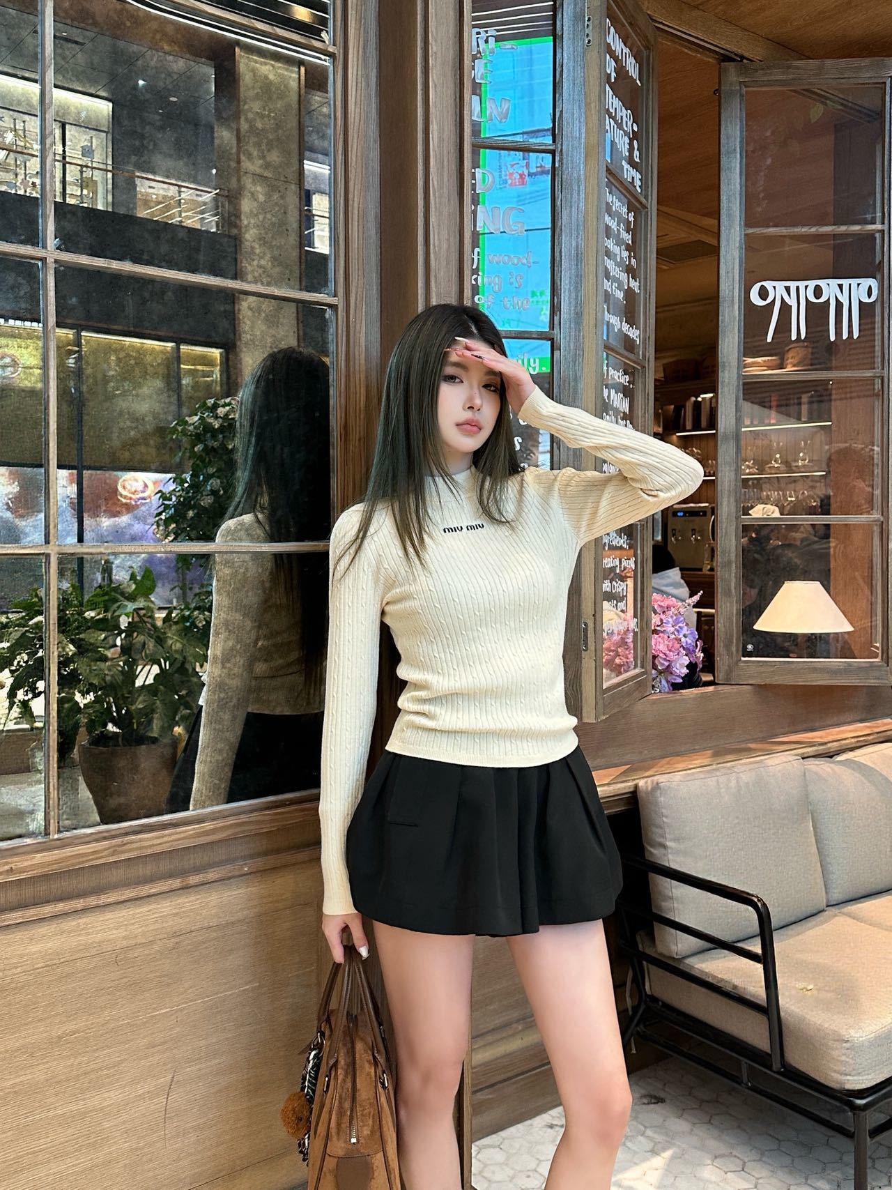 25FW NEW jacquard basic tee