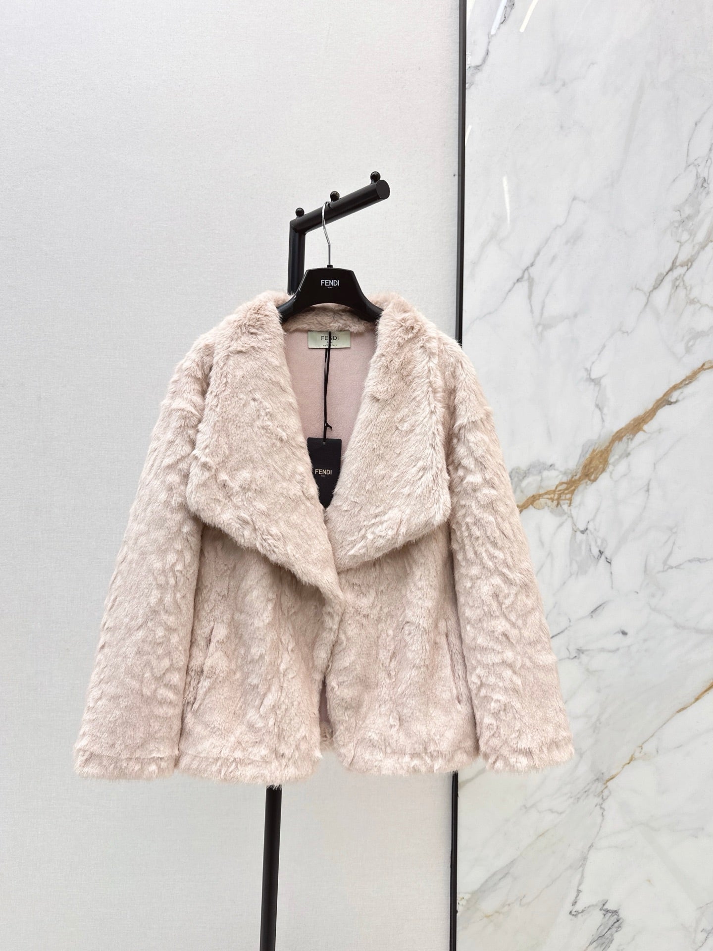 25FW  fur fleece jacket