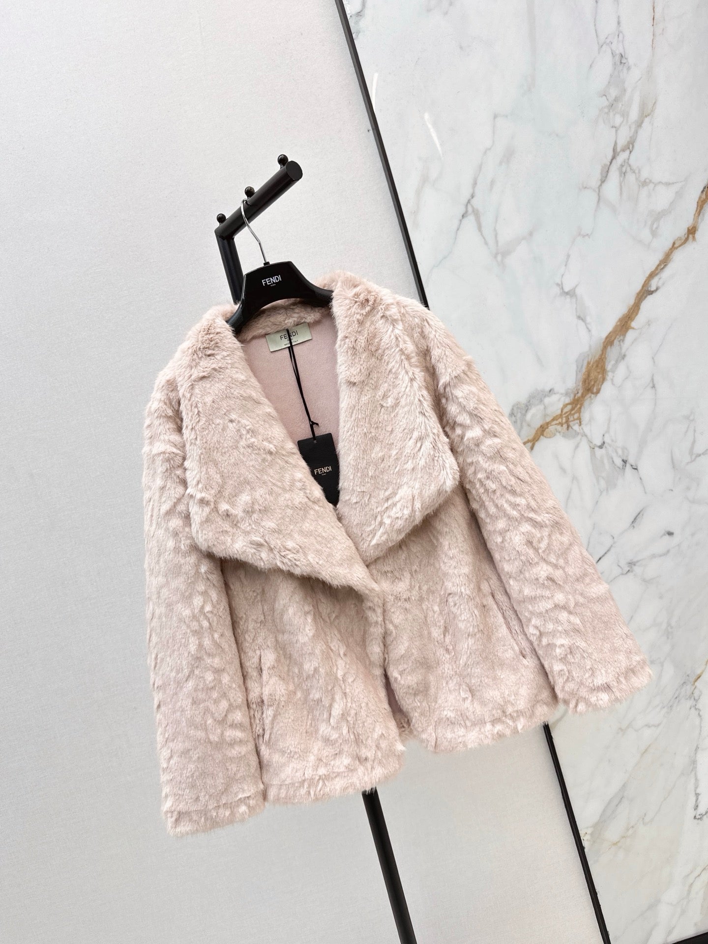 25FW  fur fleece jacket