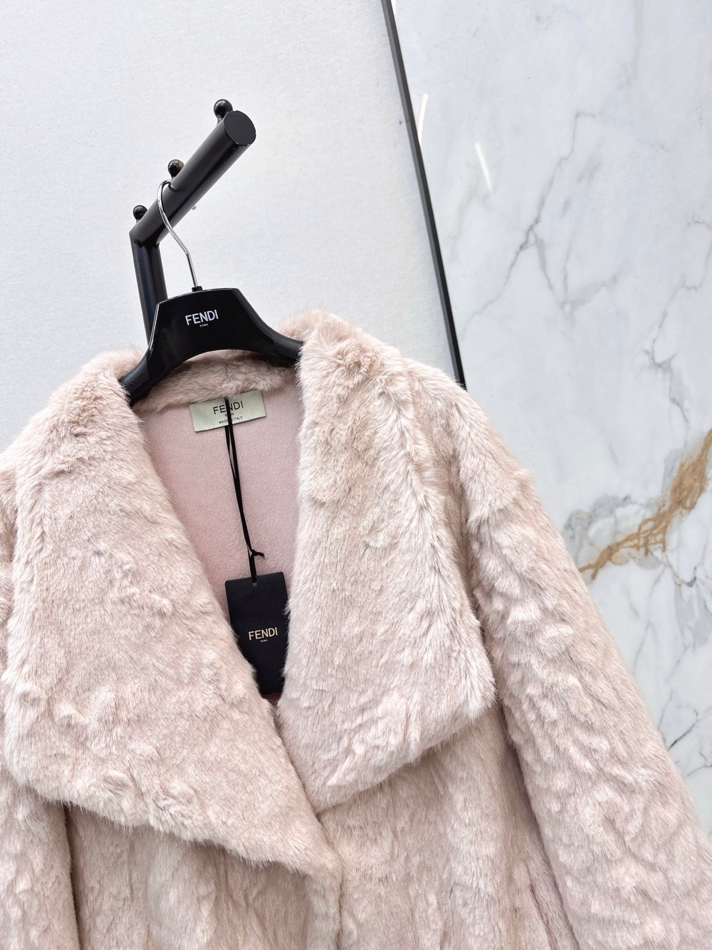 25FW  fur fleece jacket