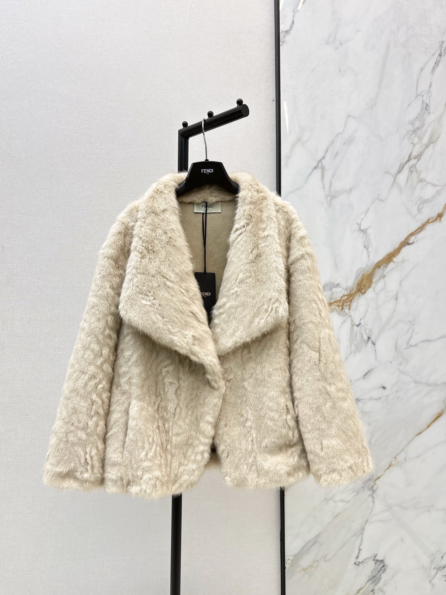 25FW  fur fleece jacket