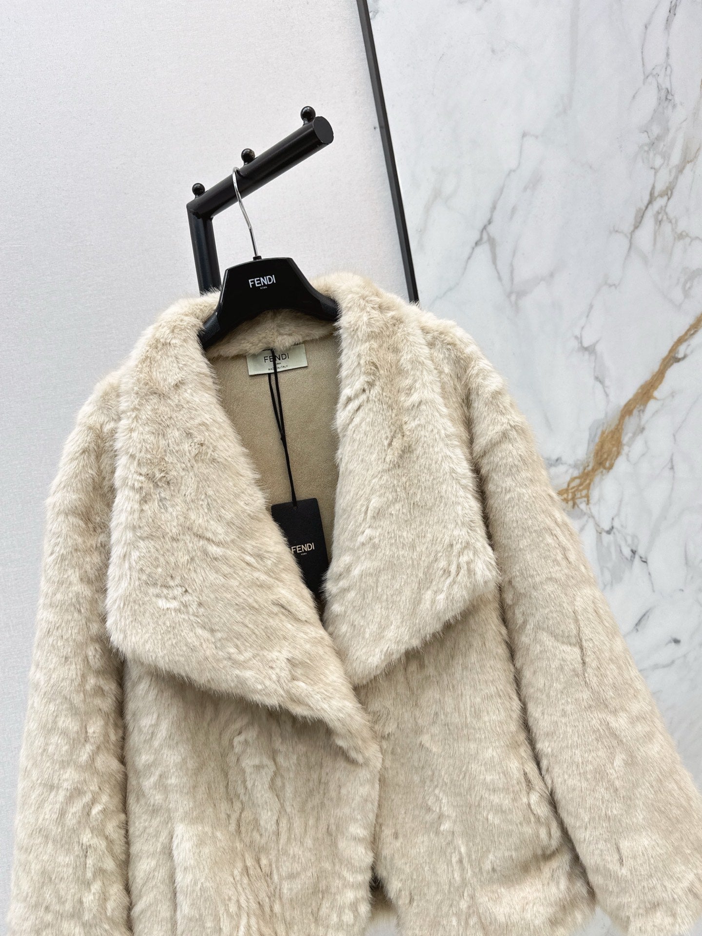 25FW  fur fleece jacket