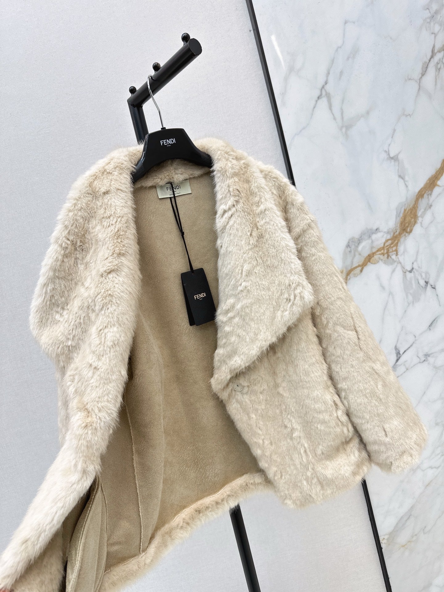 25FW  fur fleece jacket