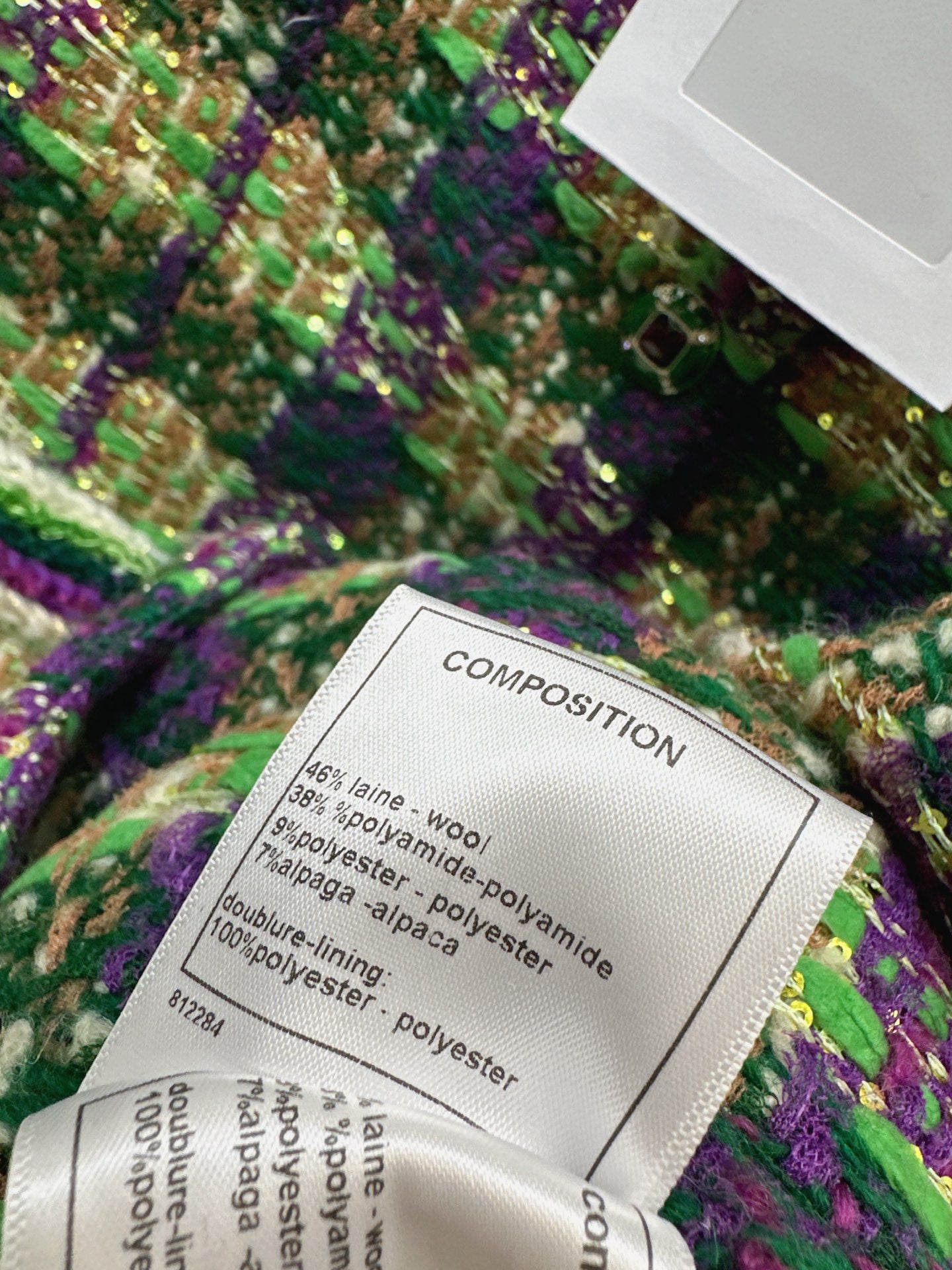 25FW NEW woven check vest