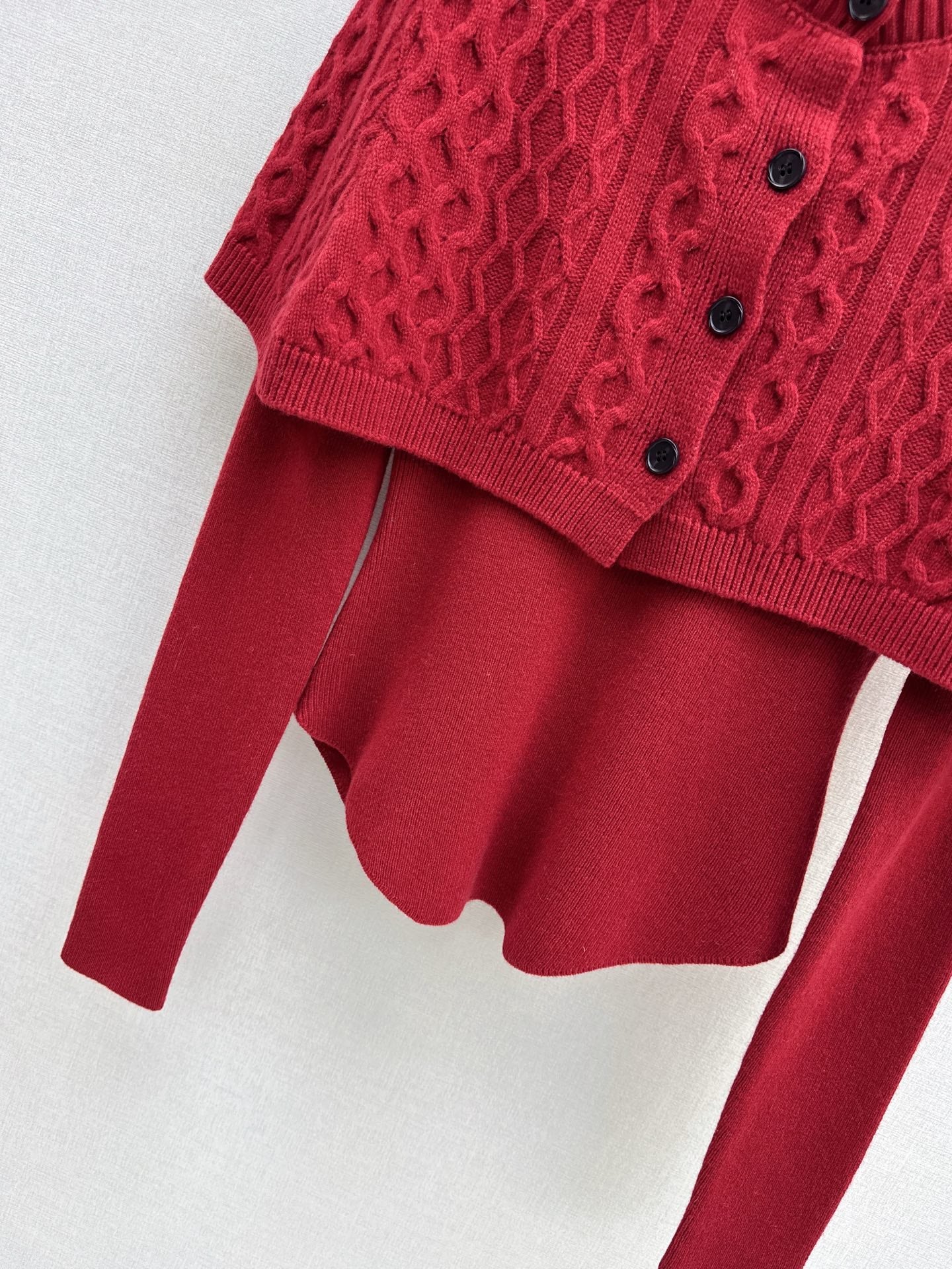 25FW  cape+sweater set