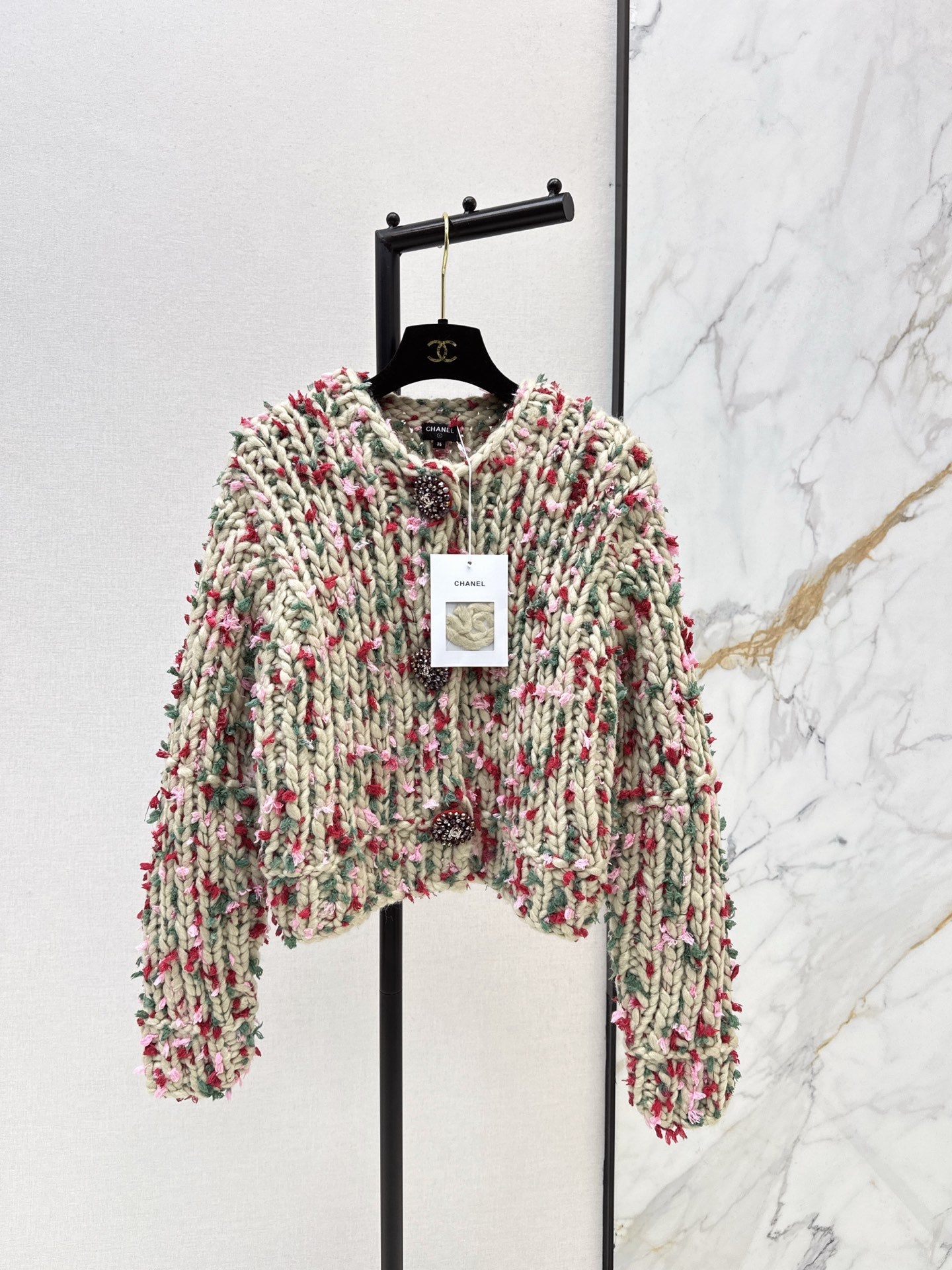 25FW  vintage knit cardigan