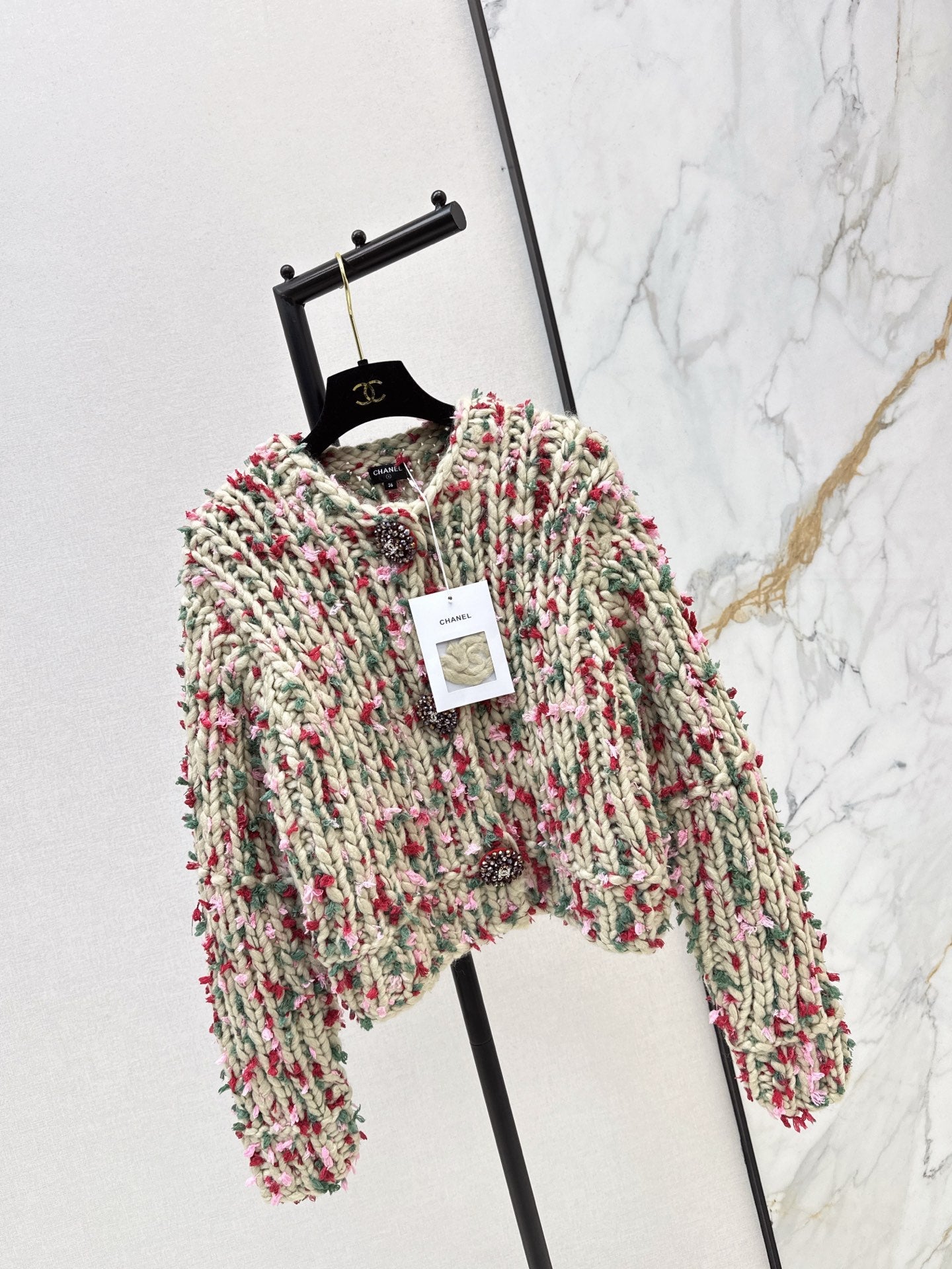 25FW  vintage knit cardigan