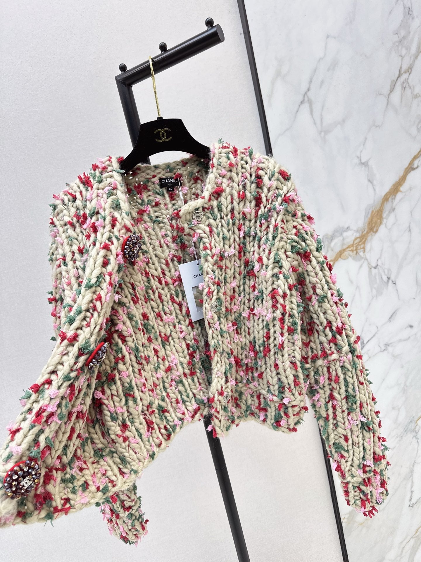 25FW  vintage knit cardigan