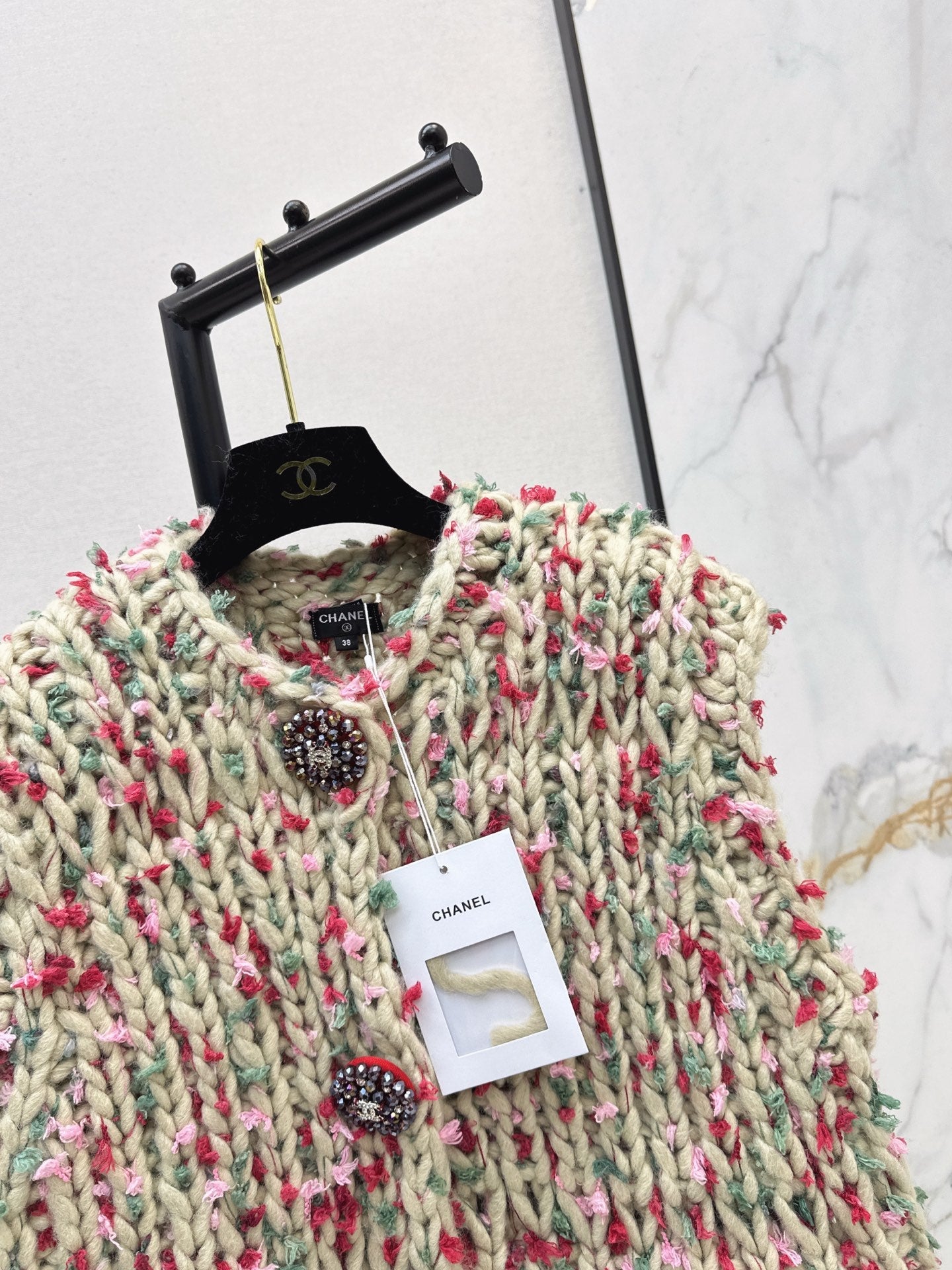 25FW  vintage knit vest