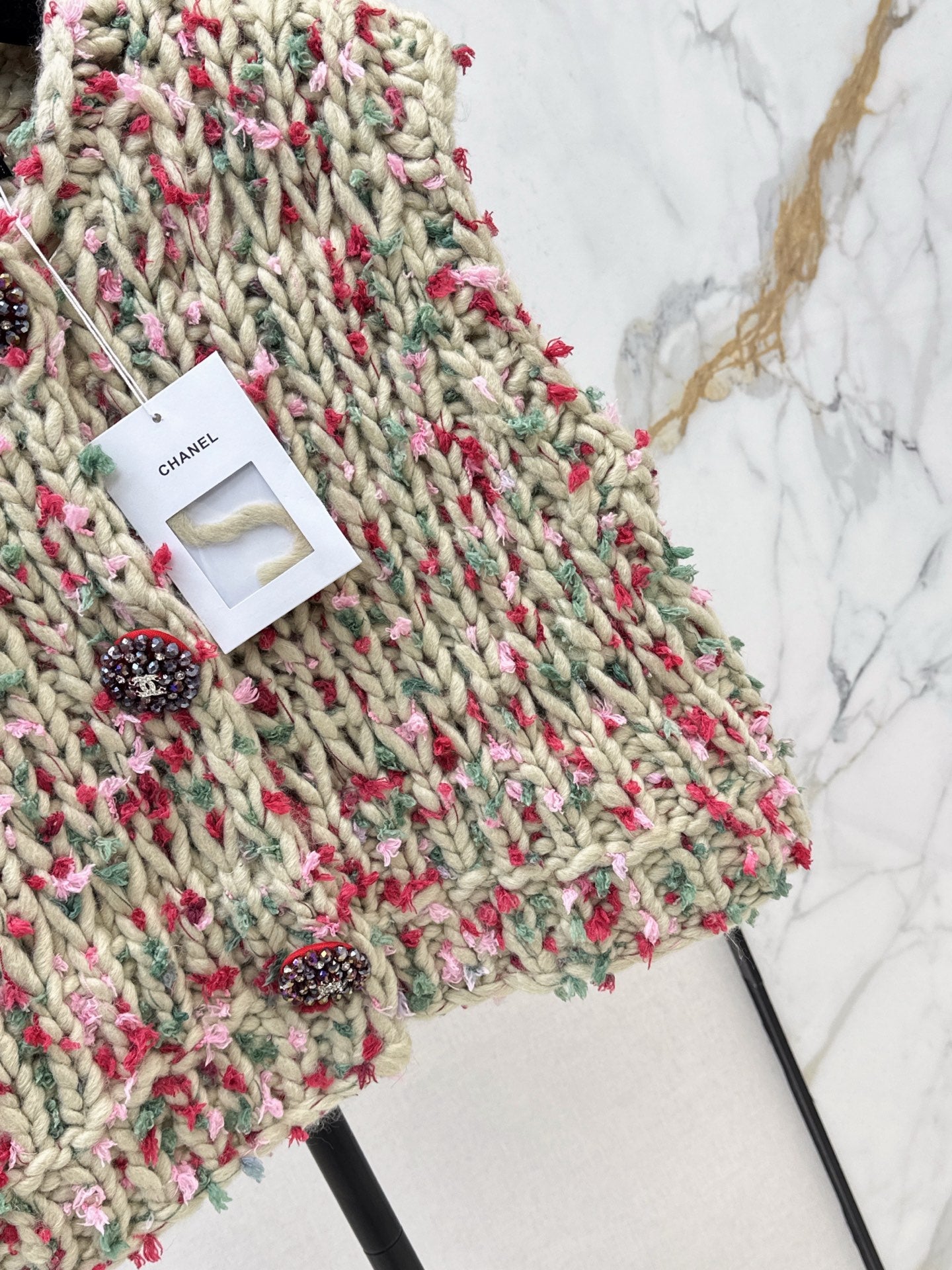 25FW  vintage knit vest