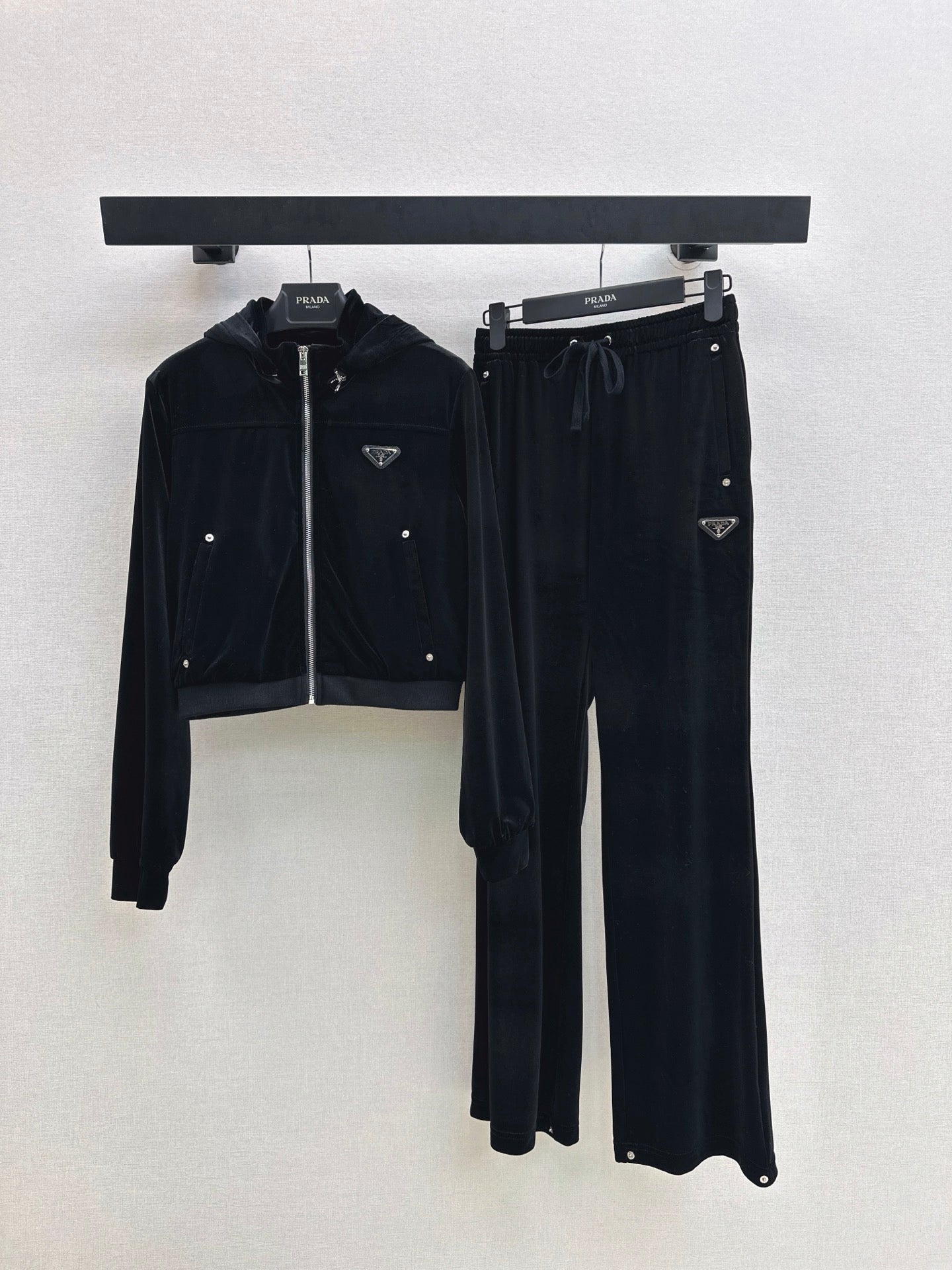 25FW  velvet jacket pants sets