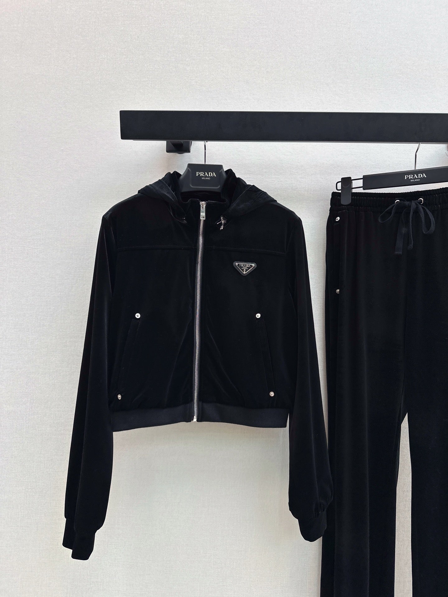 25FW  velvet jacket pants sets