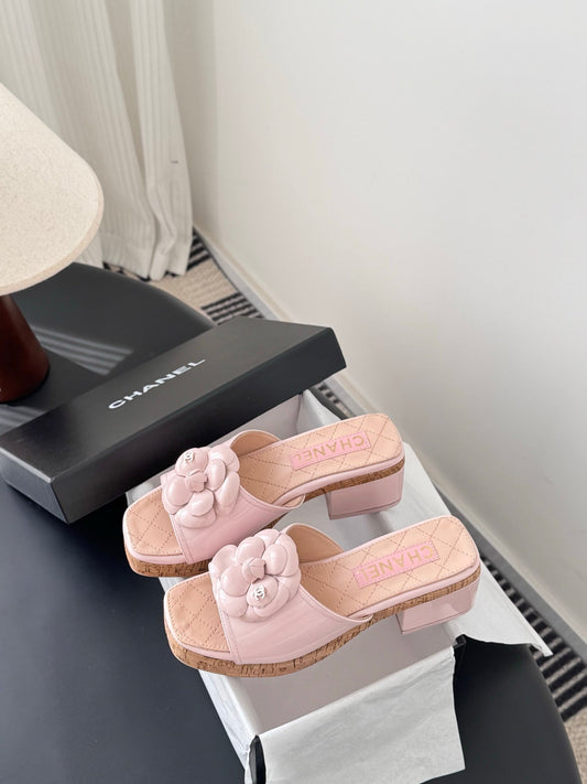 26SS  camellia sides sandals