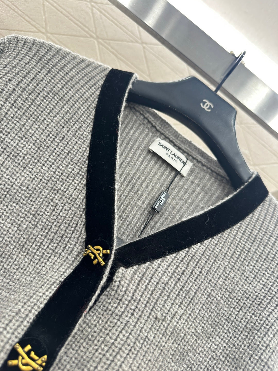 25FW bow knit cardiagn