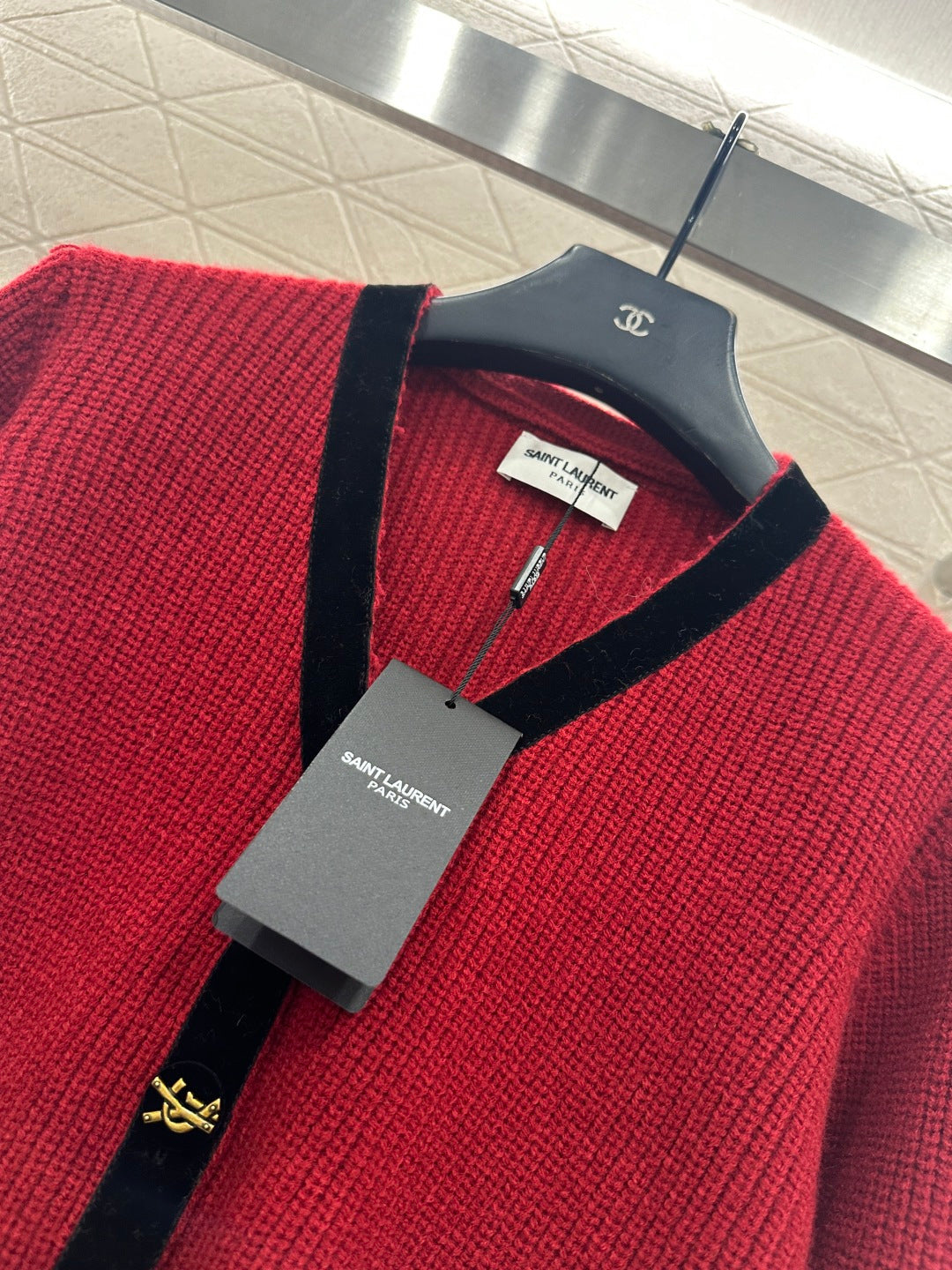 25FW bow knit cardiagn