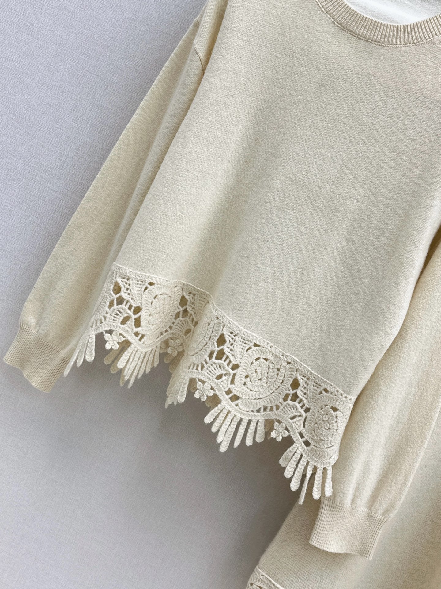 25FW  knit bow sweater+pants outfit sets