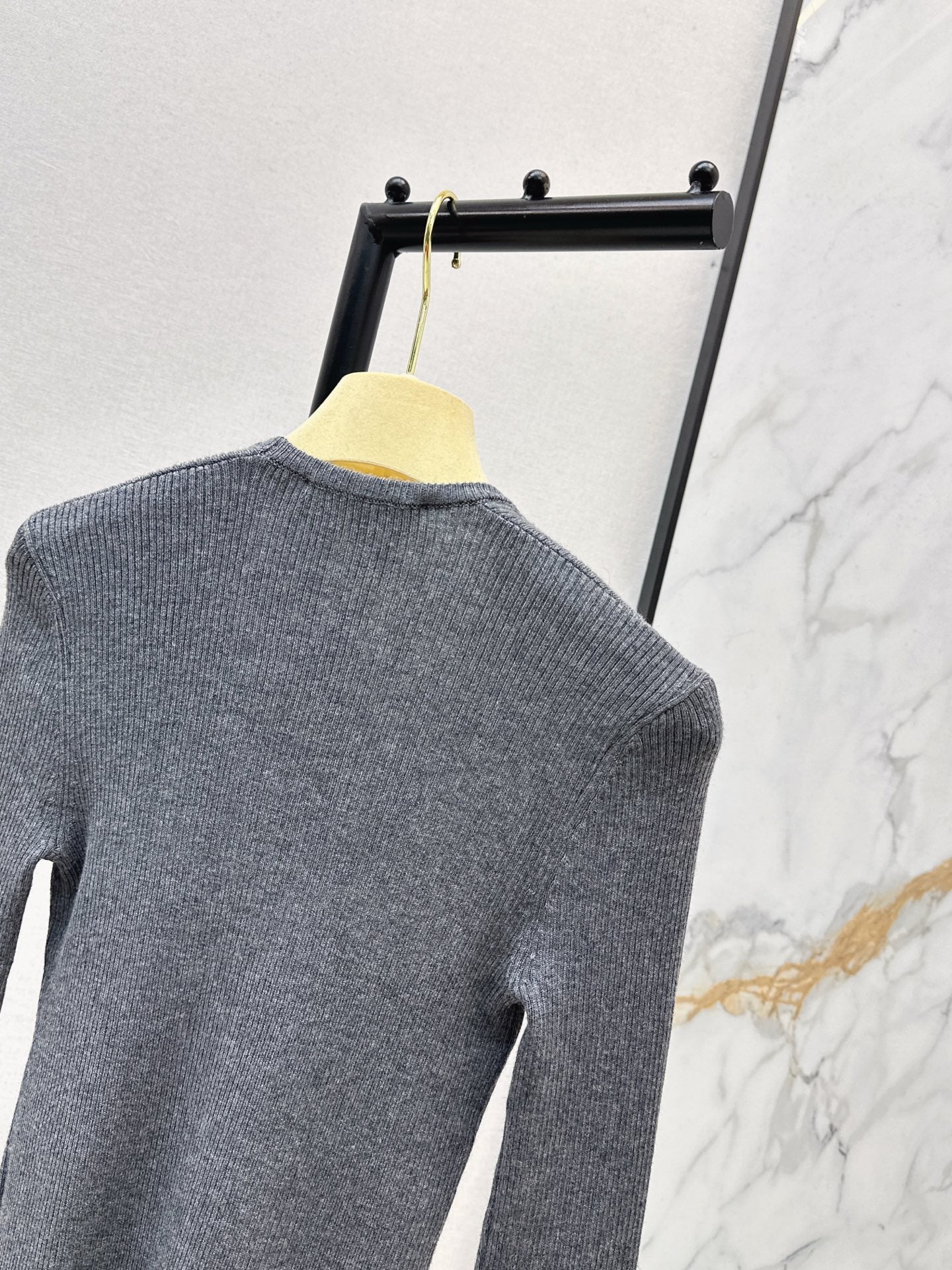 25FW  jacquard  basic tee