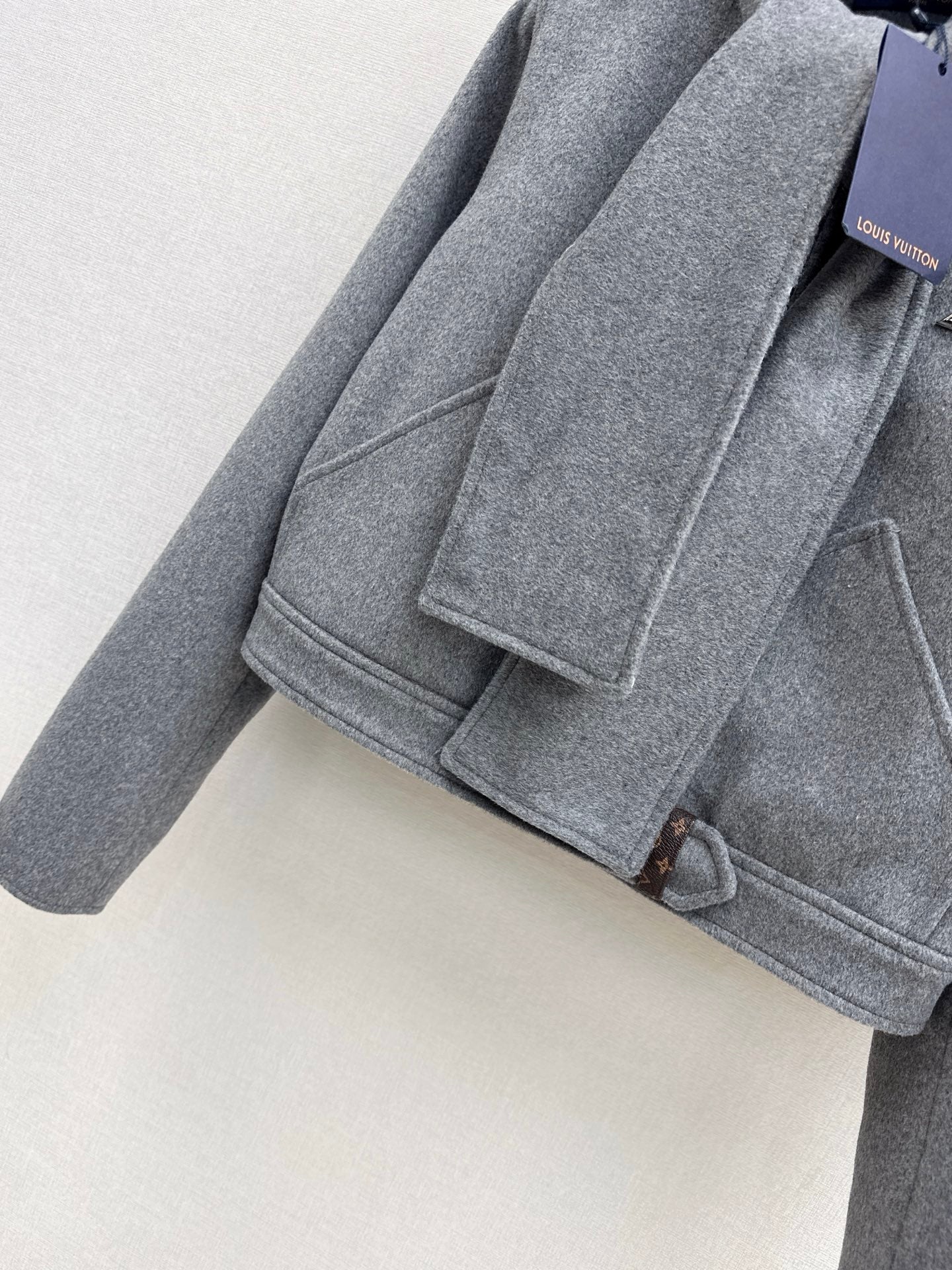 26SS  woolen jacket skirt outfit sets