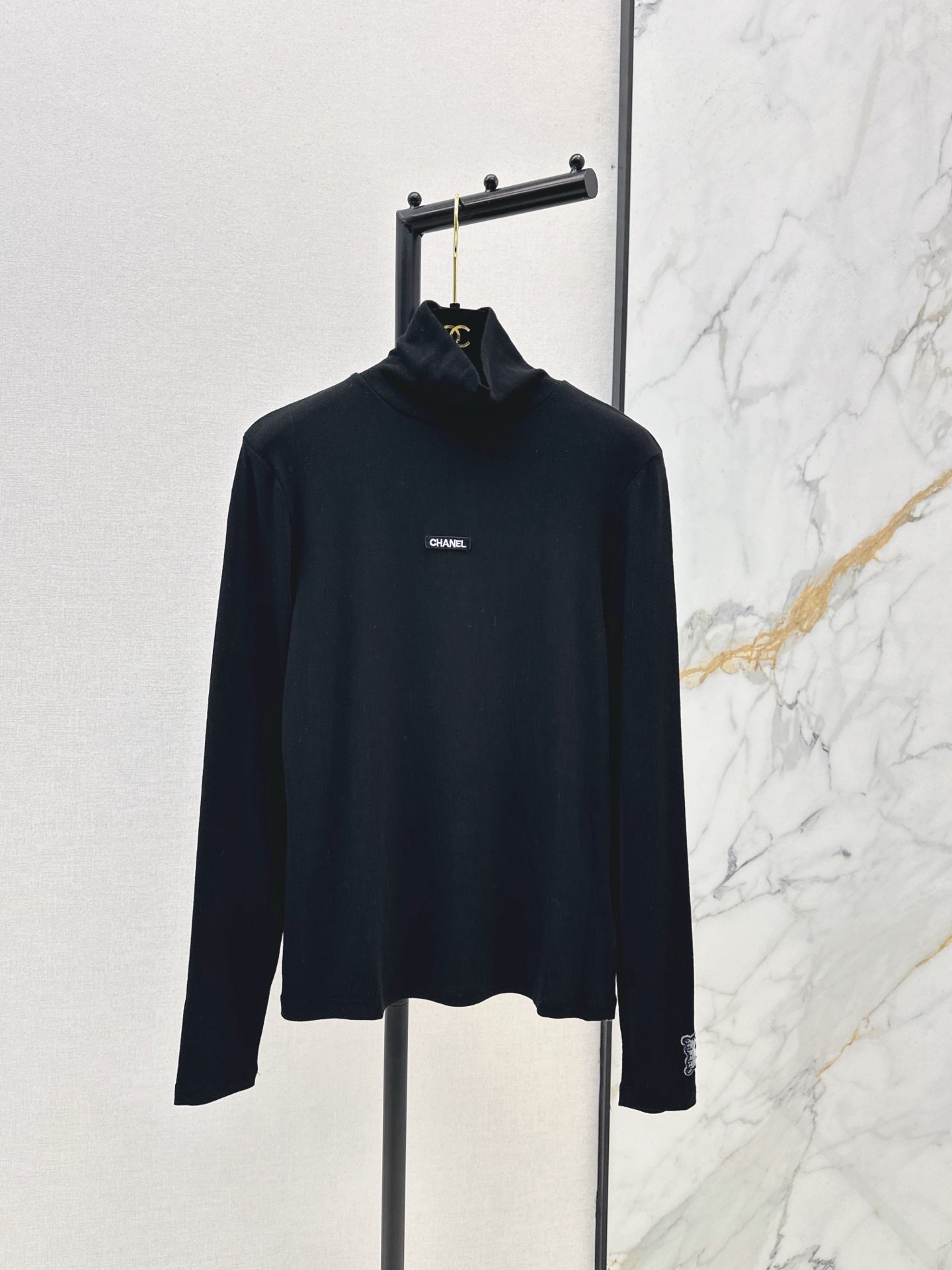 25fw  high neck basic tee