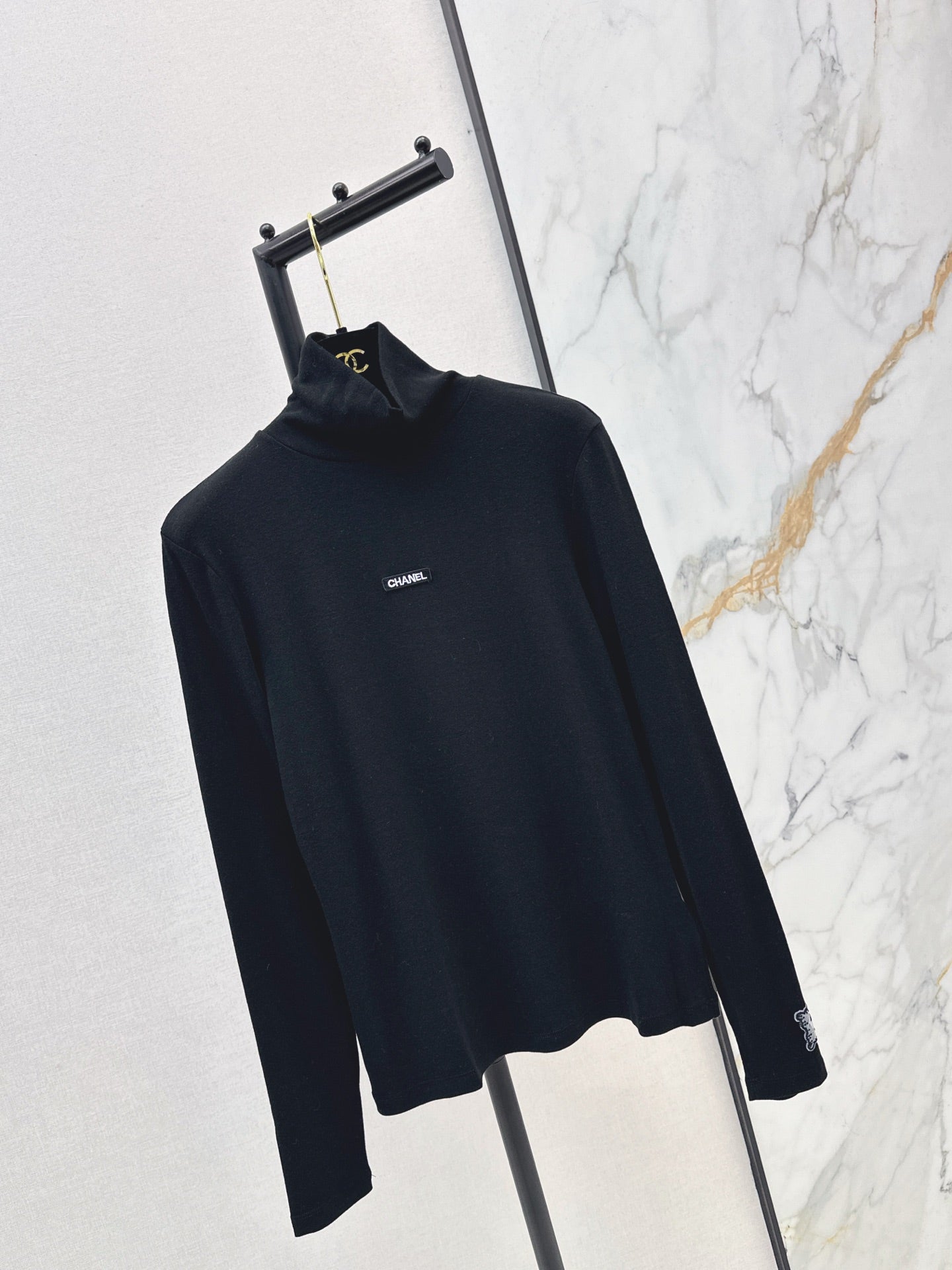 25fw  high neck basic tee
