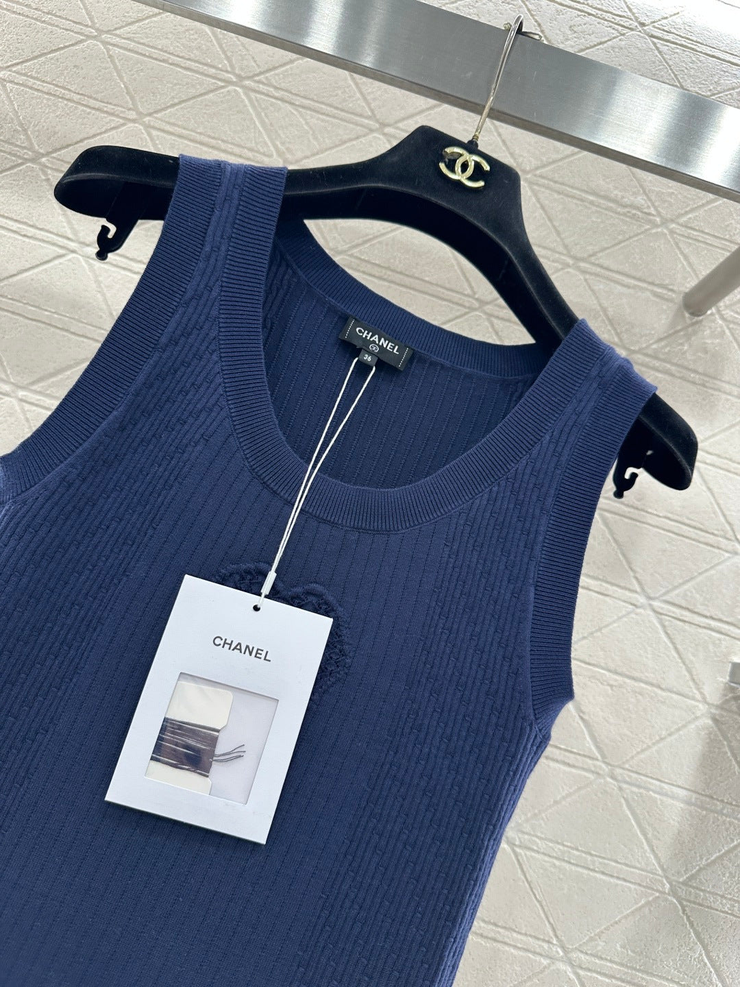 25FW NEW knit sleeveless dress