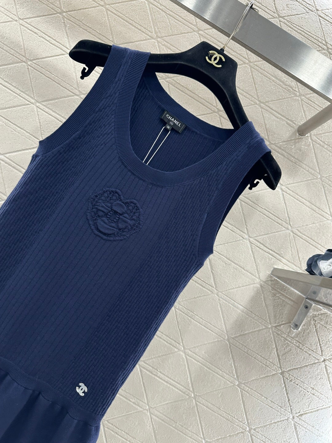 25FW NEW knit sleeveless dress