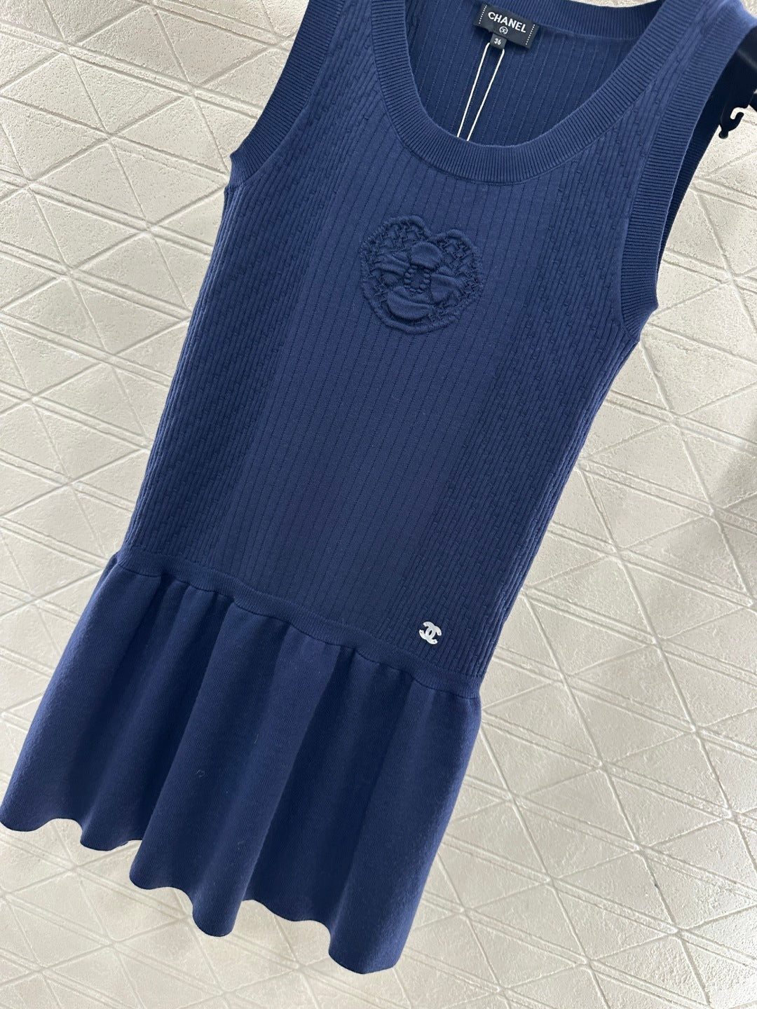 25FW NEW knit sleeveless dress