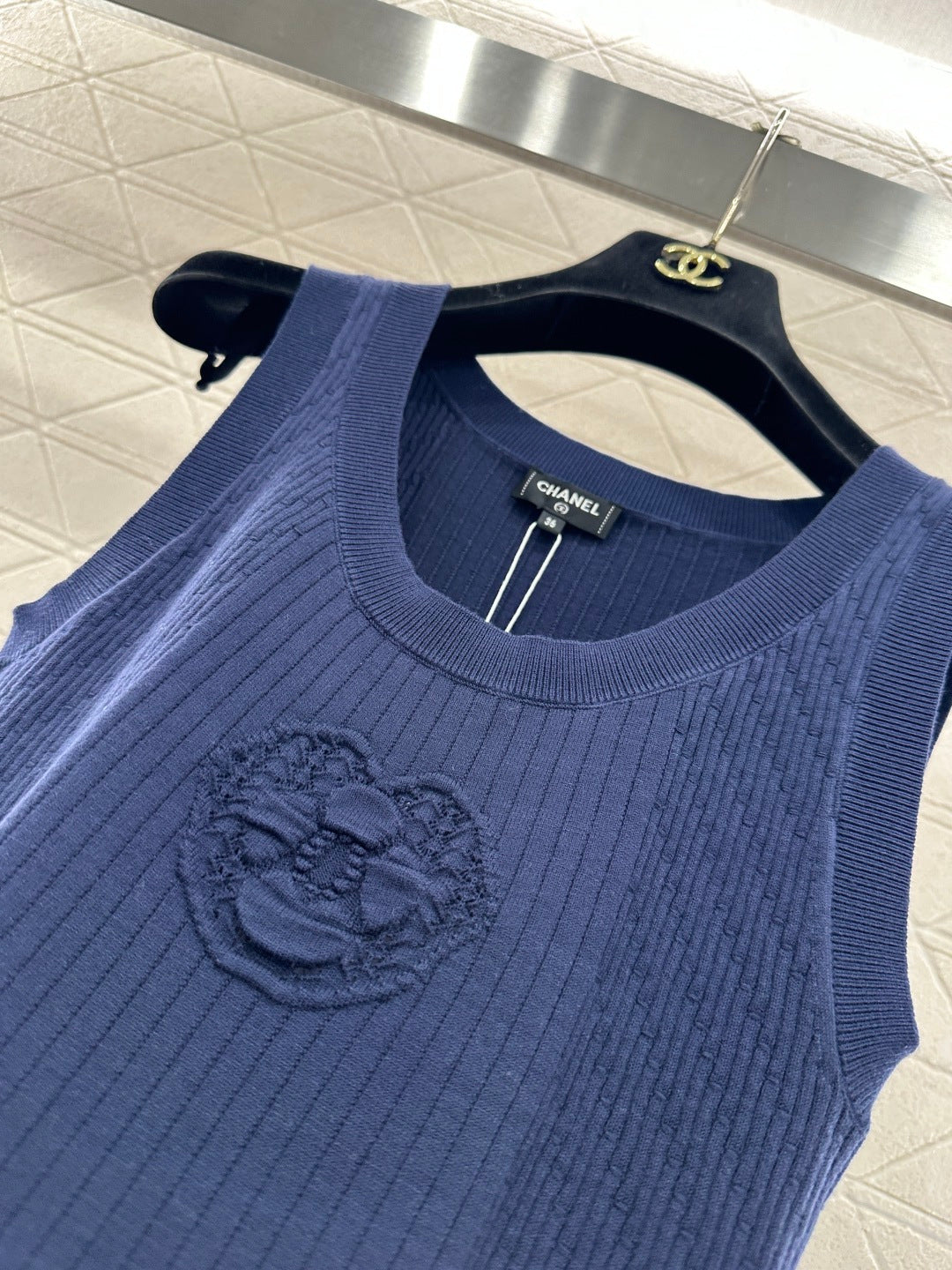 25FW NEW knit sleeveless dress