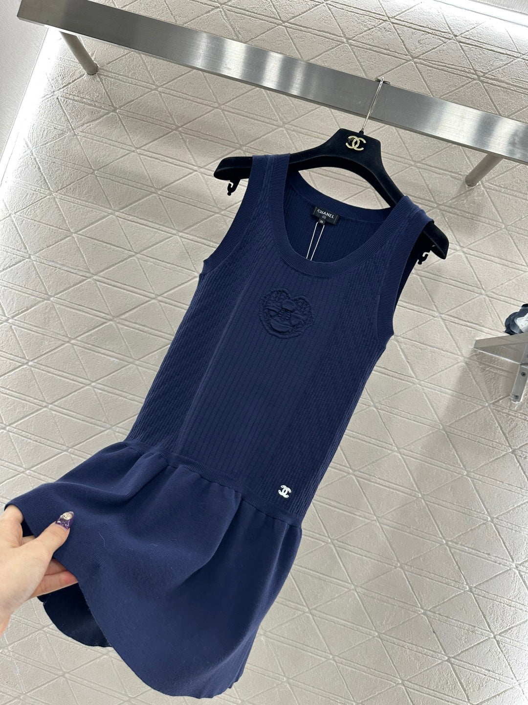 25FW NEW knit sleeveless dress