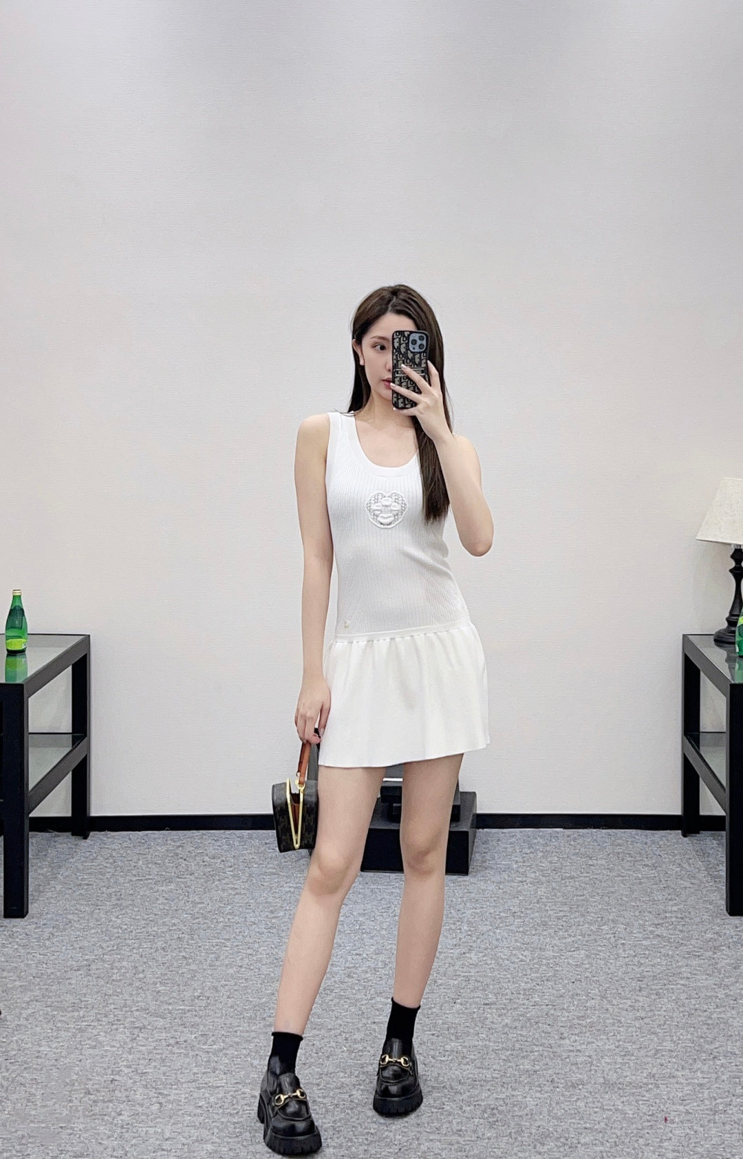 25FW NEW knit sleeveless dress