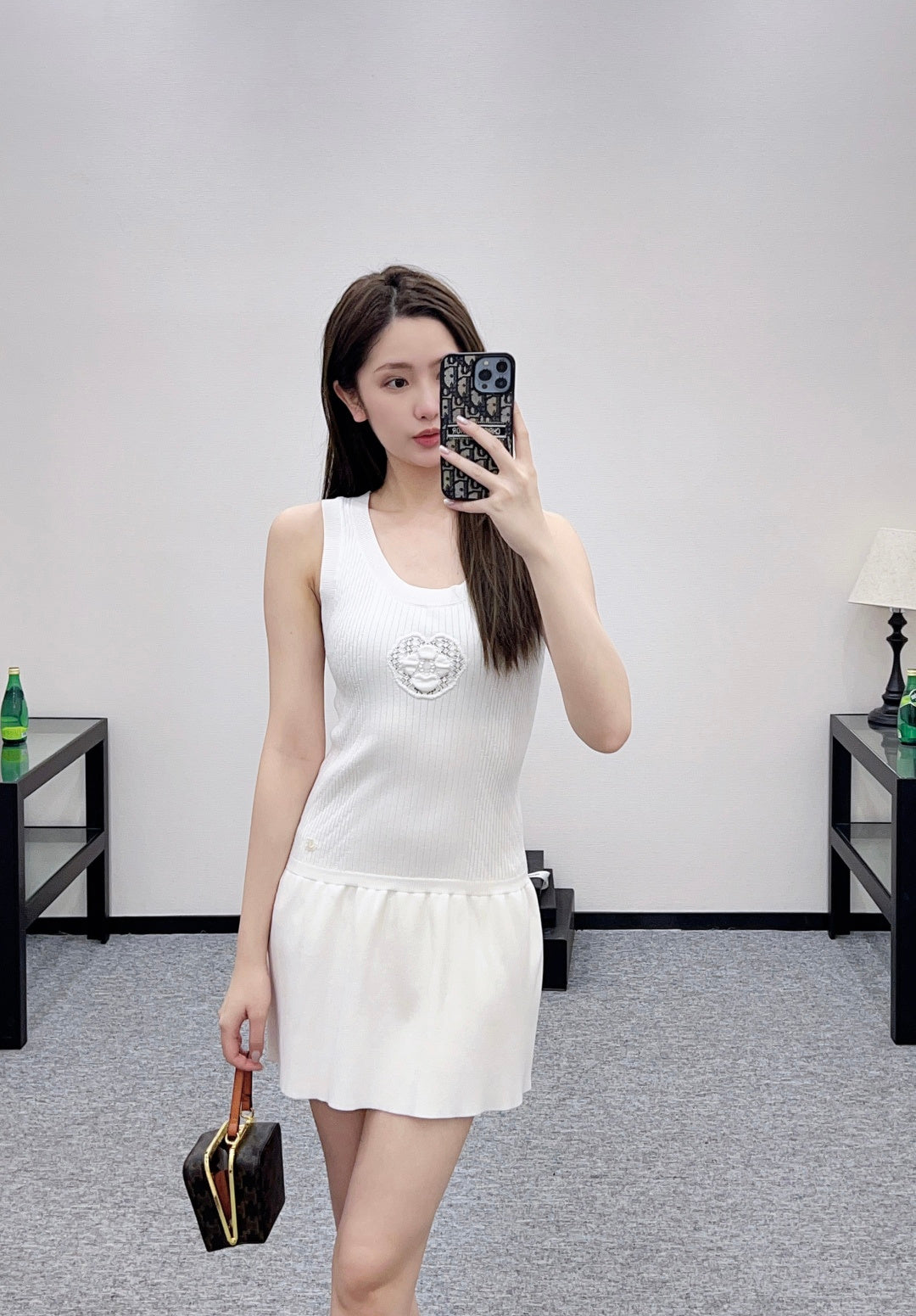 25FW NEW knit sleeveless dress