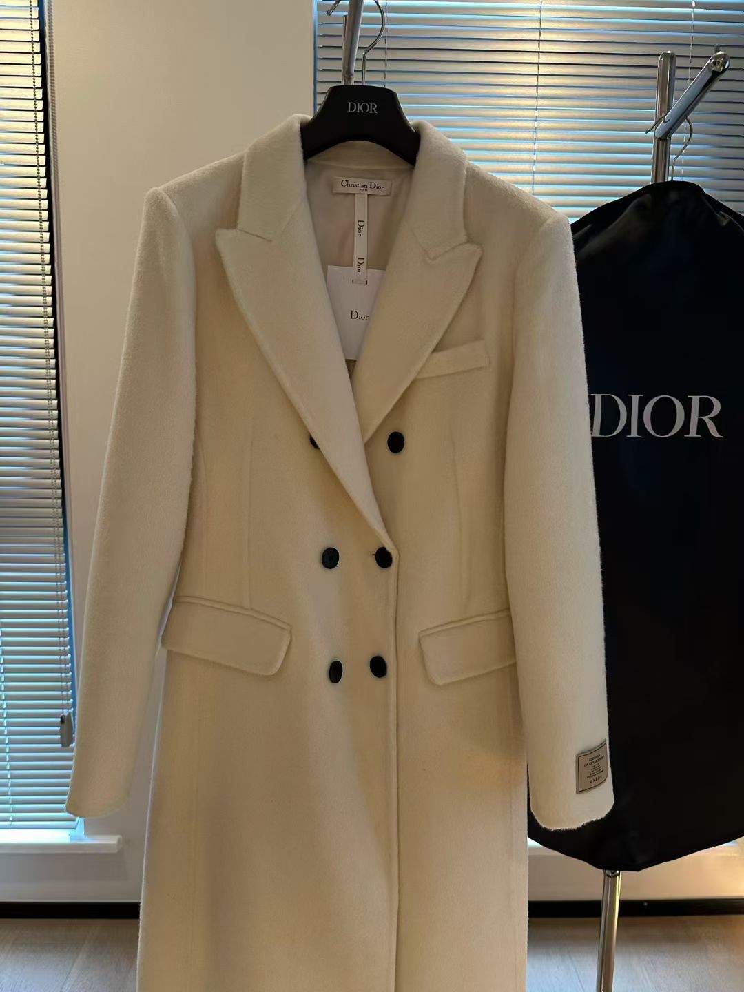 25FW NEW suit collar slim fit wool coat