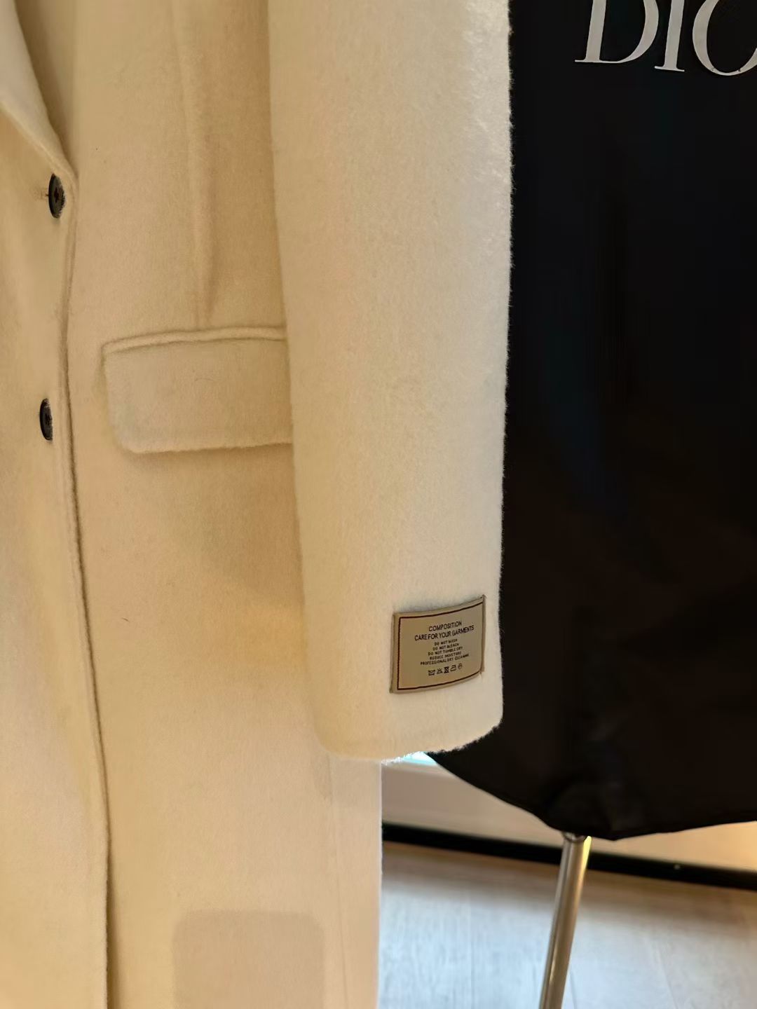 25FW NEW suit collar slim fit wool coat