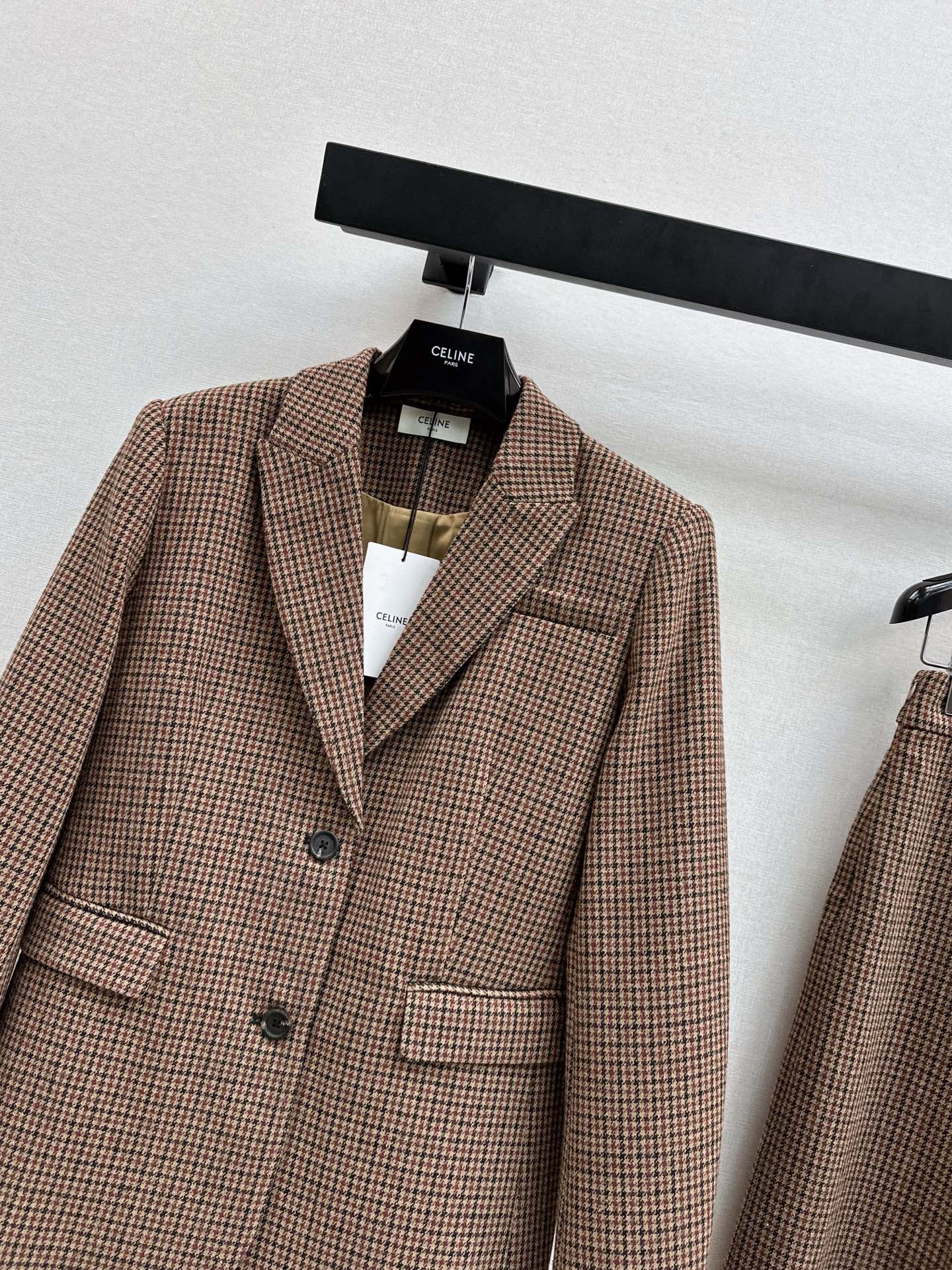 25FW check blazer