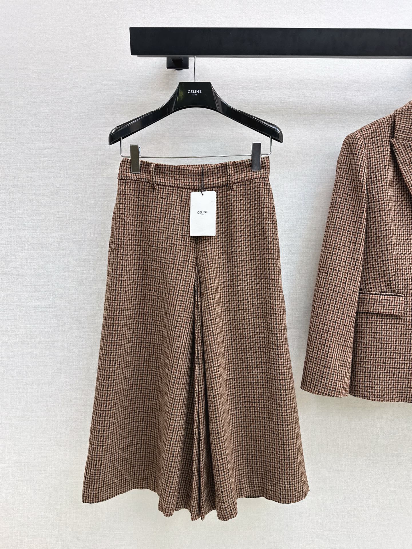 25FW  check dress pants