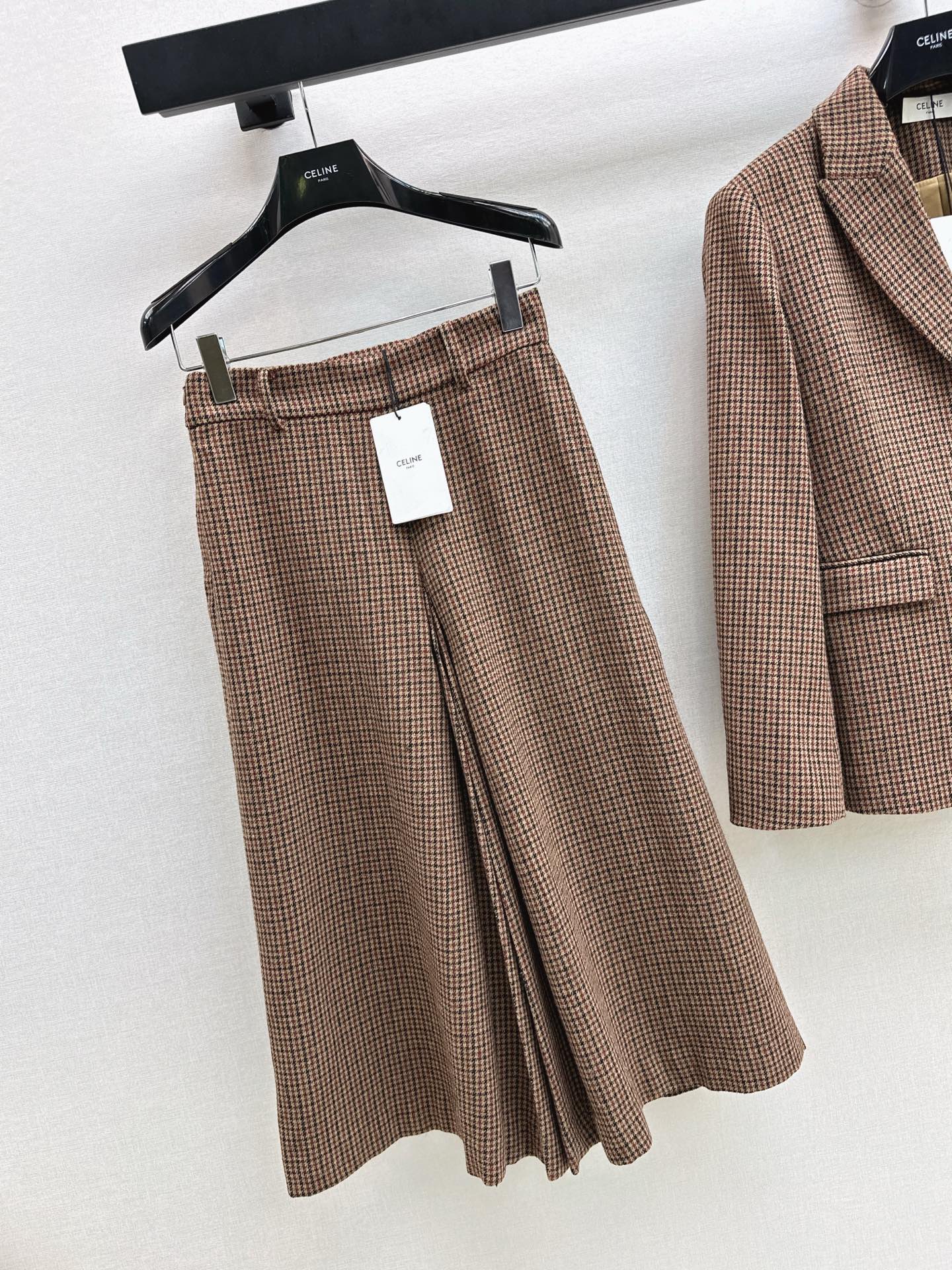 25FW  check dress pants