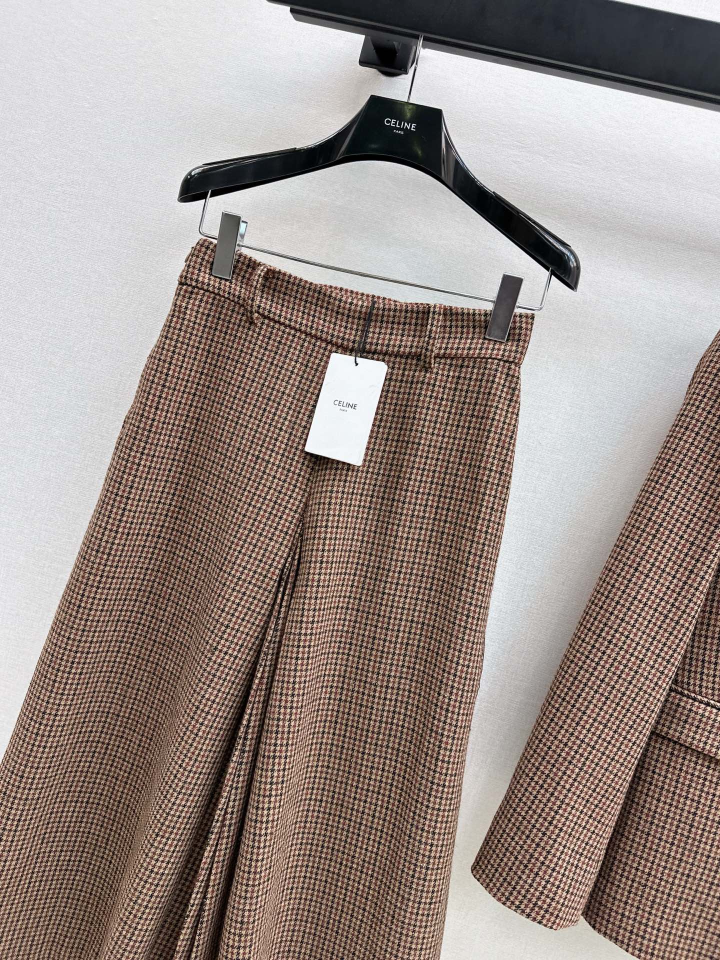 25FW  check dress pants