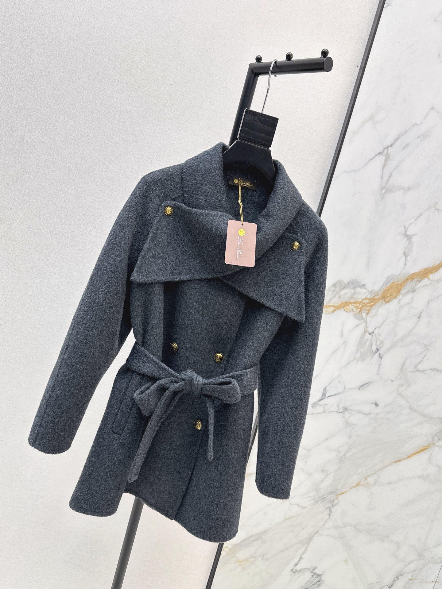 25FW woolen belted coats