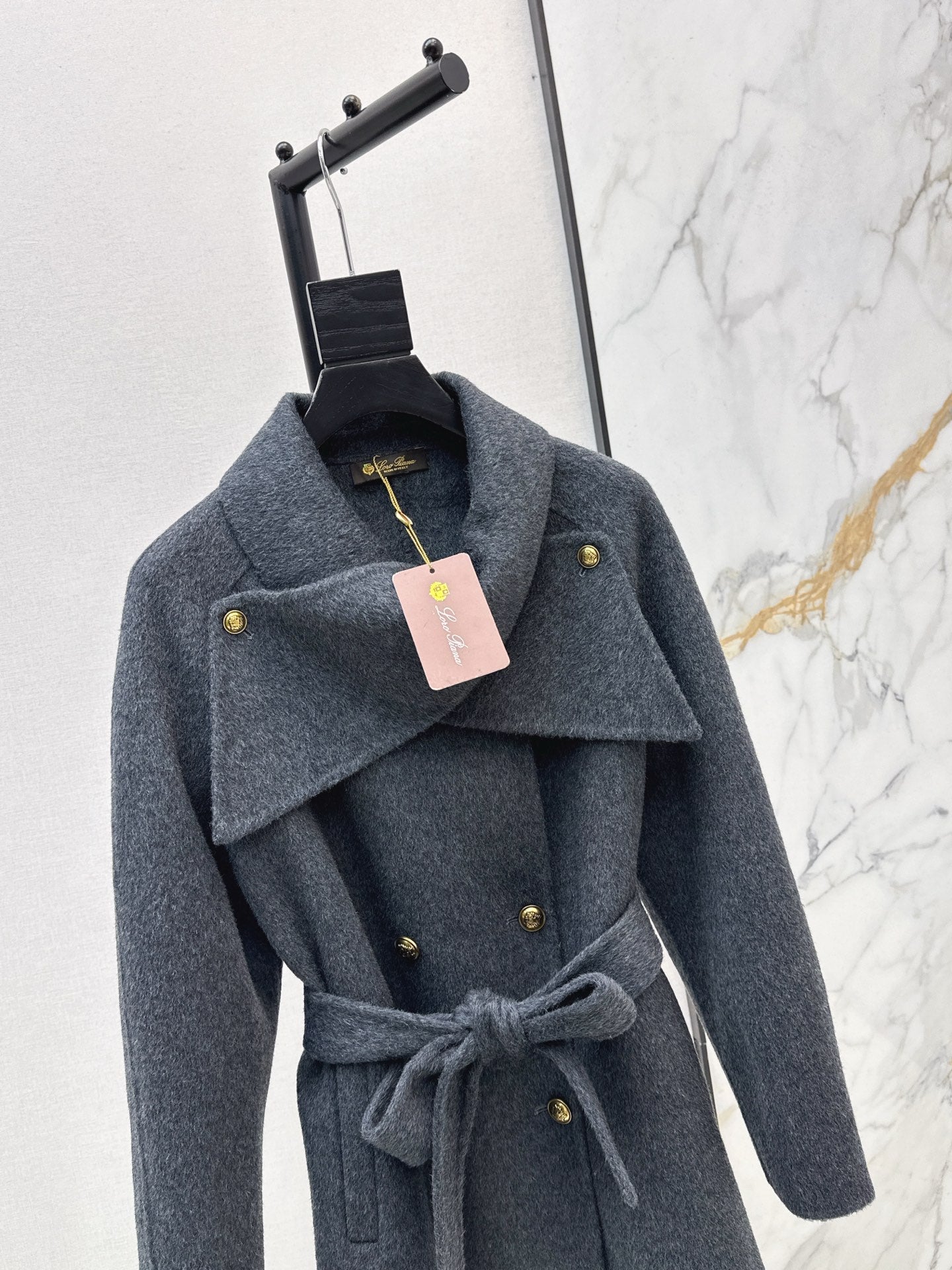 25FW woolen belted coats